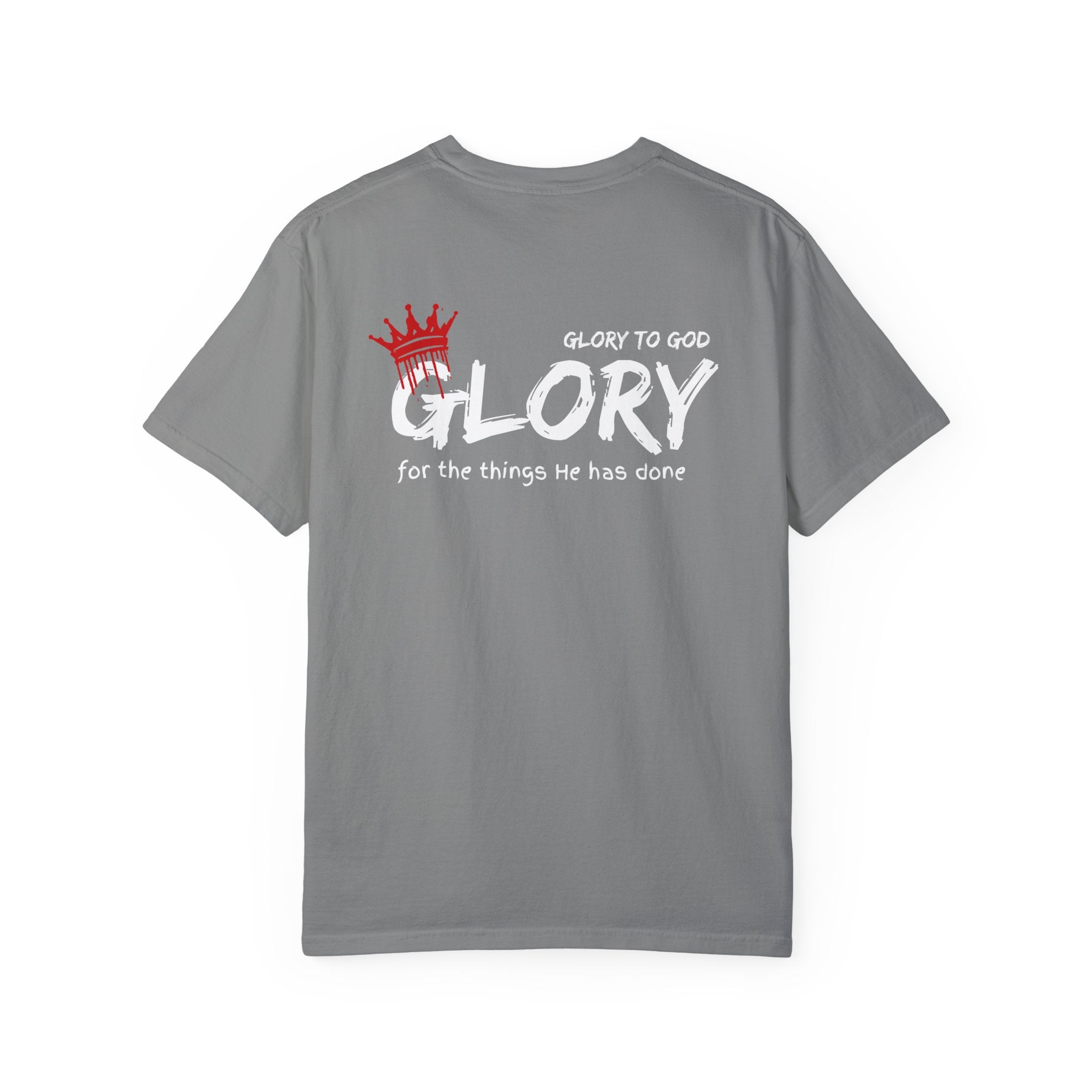 Collection of Faith-Inspired Unisex T-Shirt - 'Glory to God' Design in a gallery layout