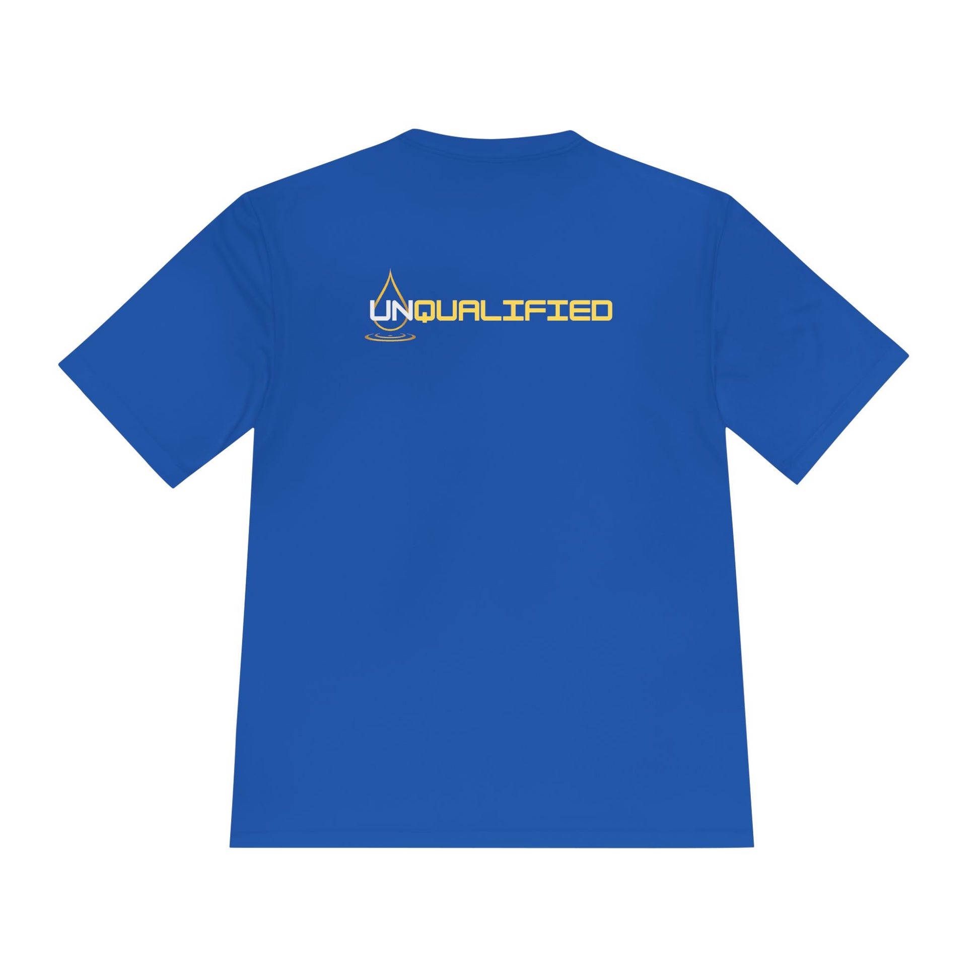 Unisex Moisture Wicking Tee - Qualified by the Anointing