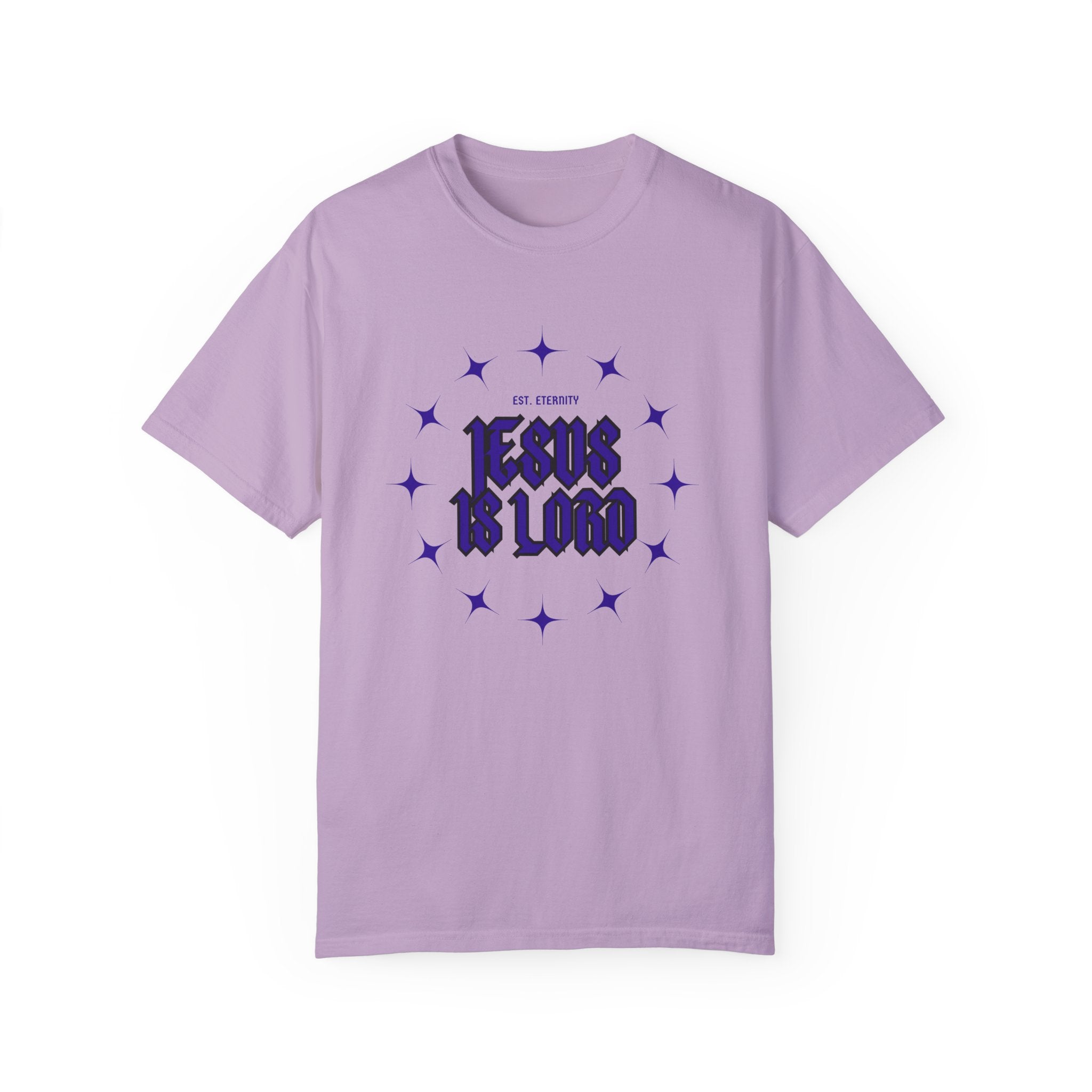Collection of Inspirational Unisex T-Shirt - 'Jesus is Lord' Design - Perfect for Faith-Based Celebrations in a gallery layout