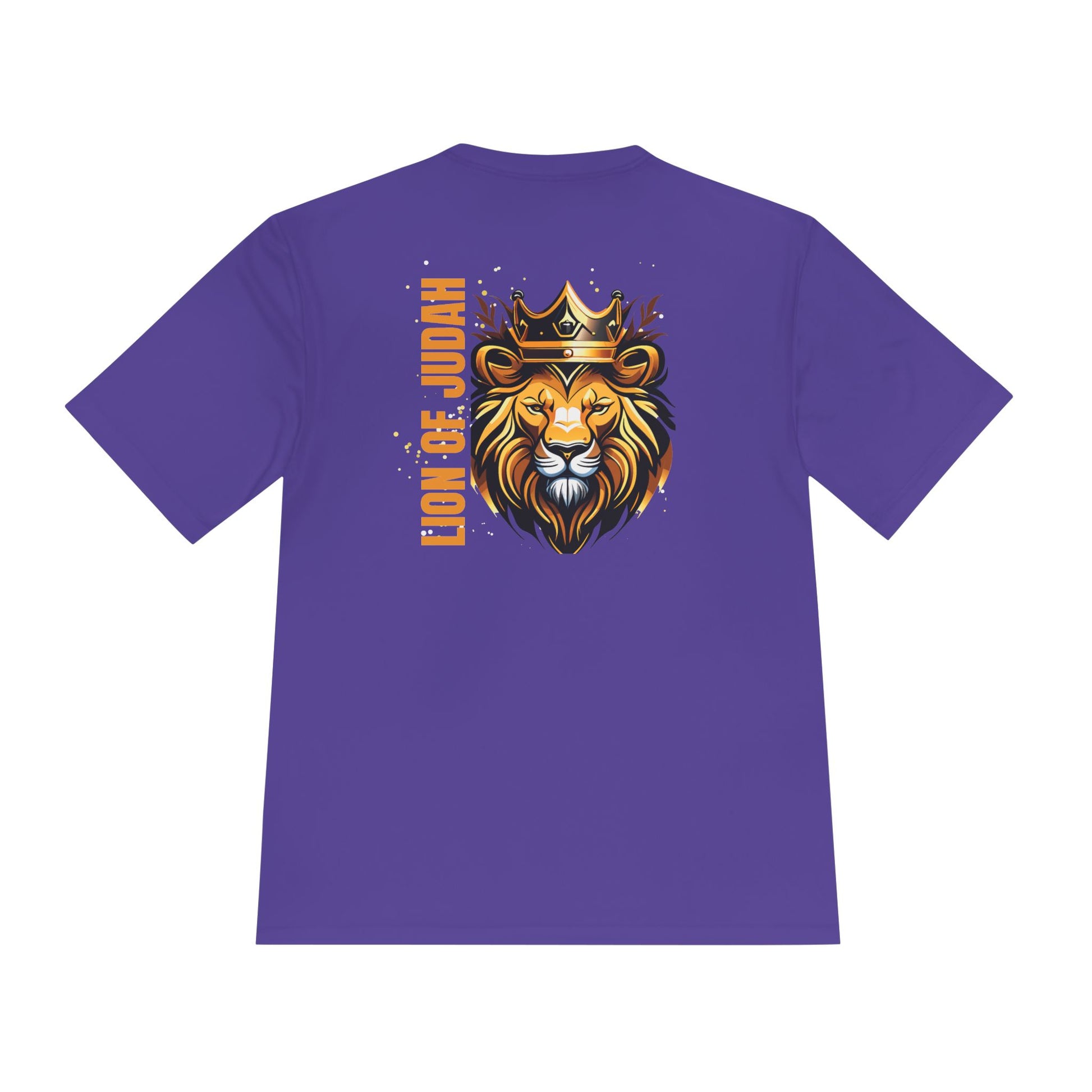 Lion of Judah Unisex Moisture Wicking Tee - Stylish Performance Shirt for Active Lifestyle