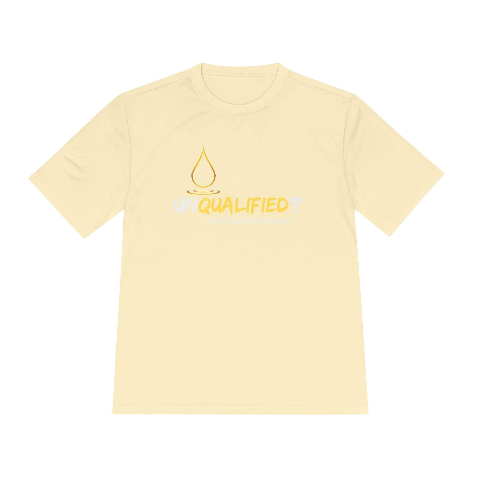 Unisex Moisture Wicking Tee - 'UNQUALIFIED?' Performance Shirt for Athletes