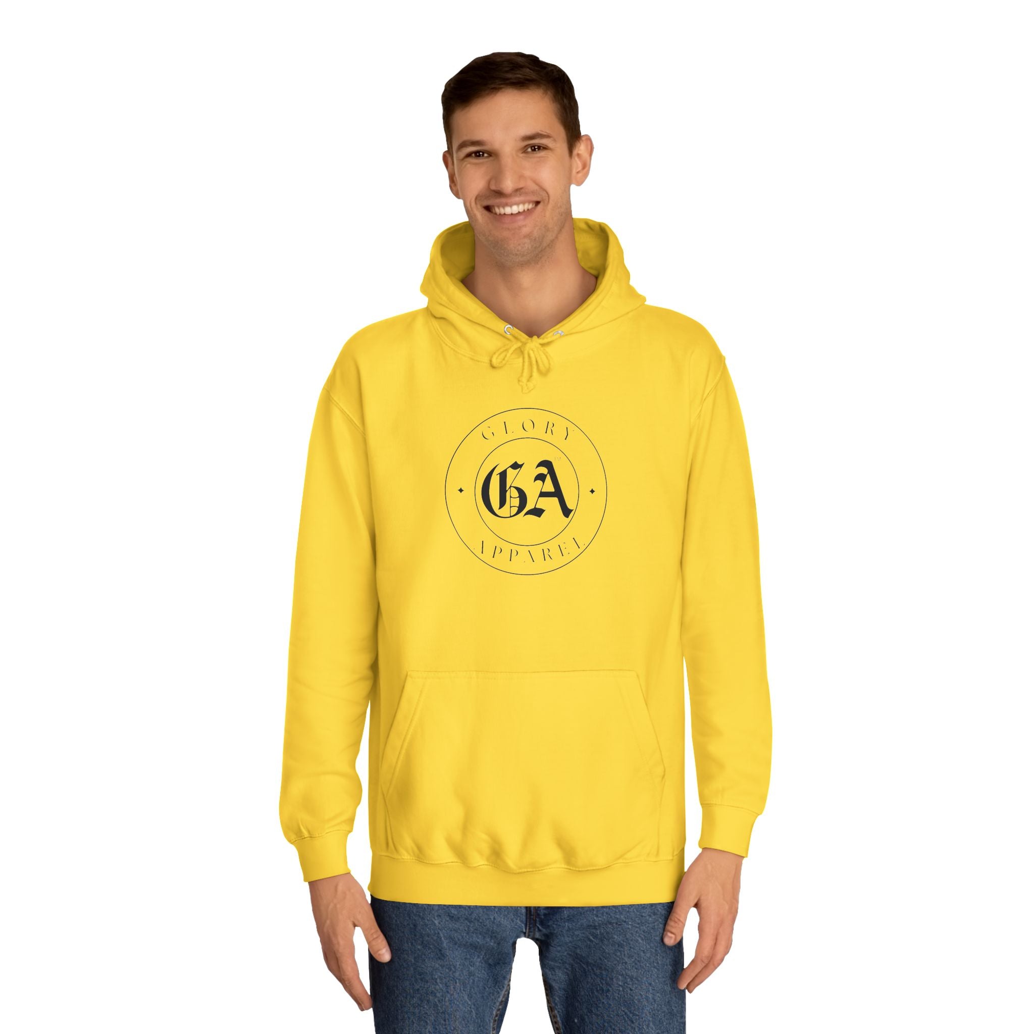 Collection of Glory Apparel Cozy Unisex College Hoodie  - Perfect for Campus Life & Casual Wear in a gallery layout