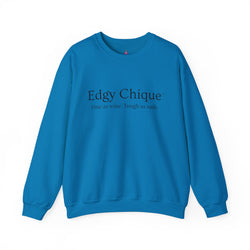 Collection of Edgy Chique Sleek Crewneck Sweatshirt - Fine as Wine, Tough as Nails in a gallery layout