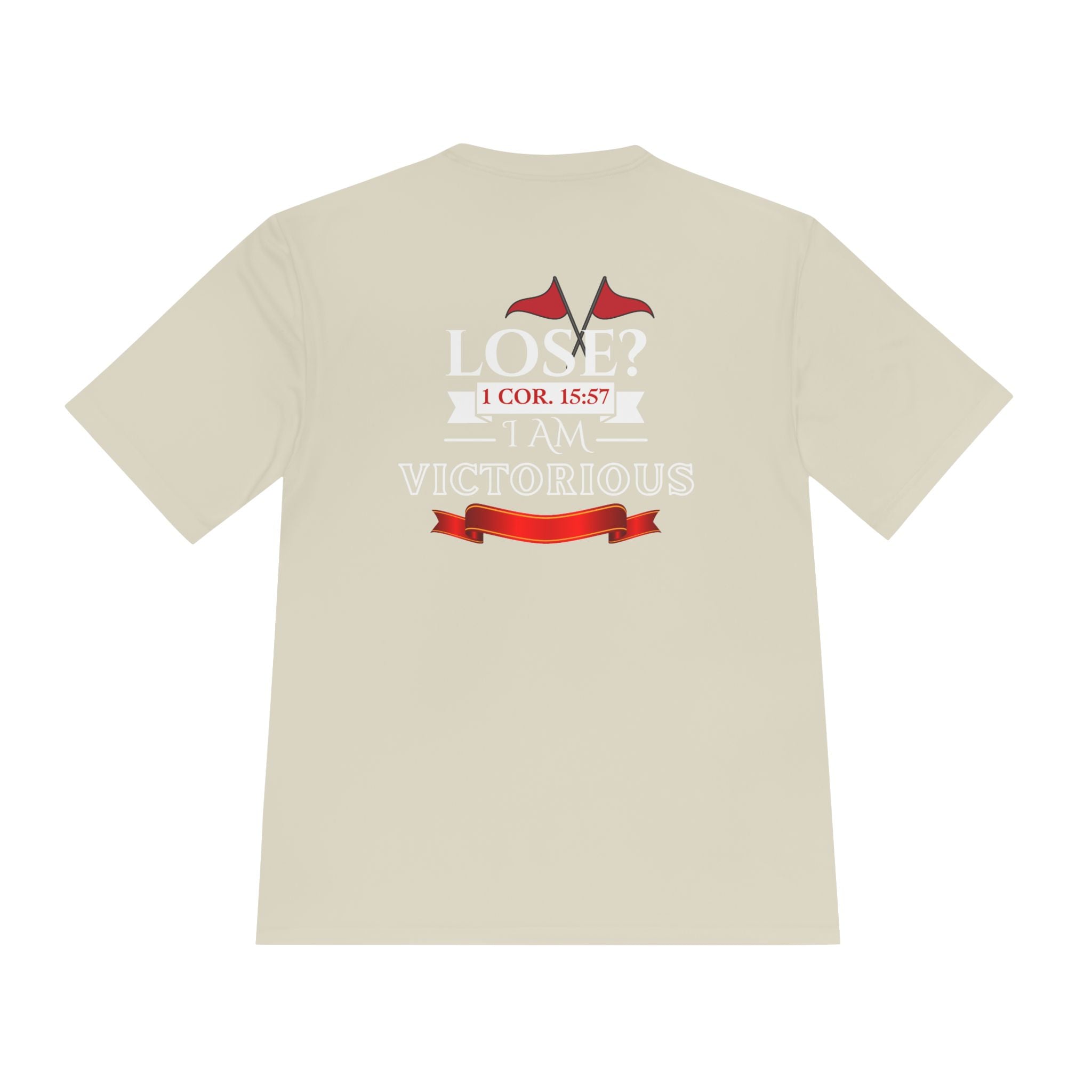 Collection of Victorious Faith Unisex Moisture Wicking Tee - I COR. 15:57 in a gallery layout