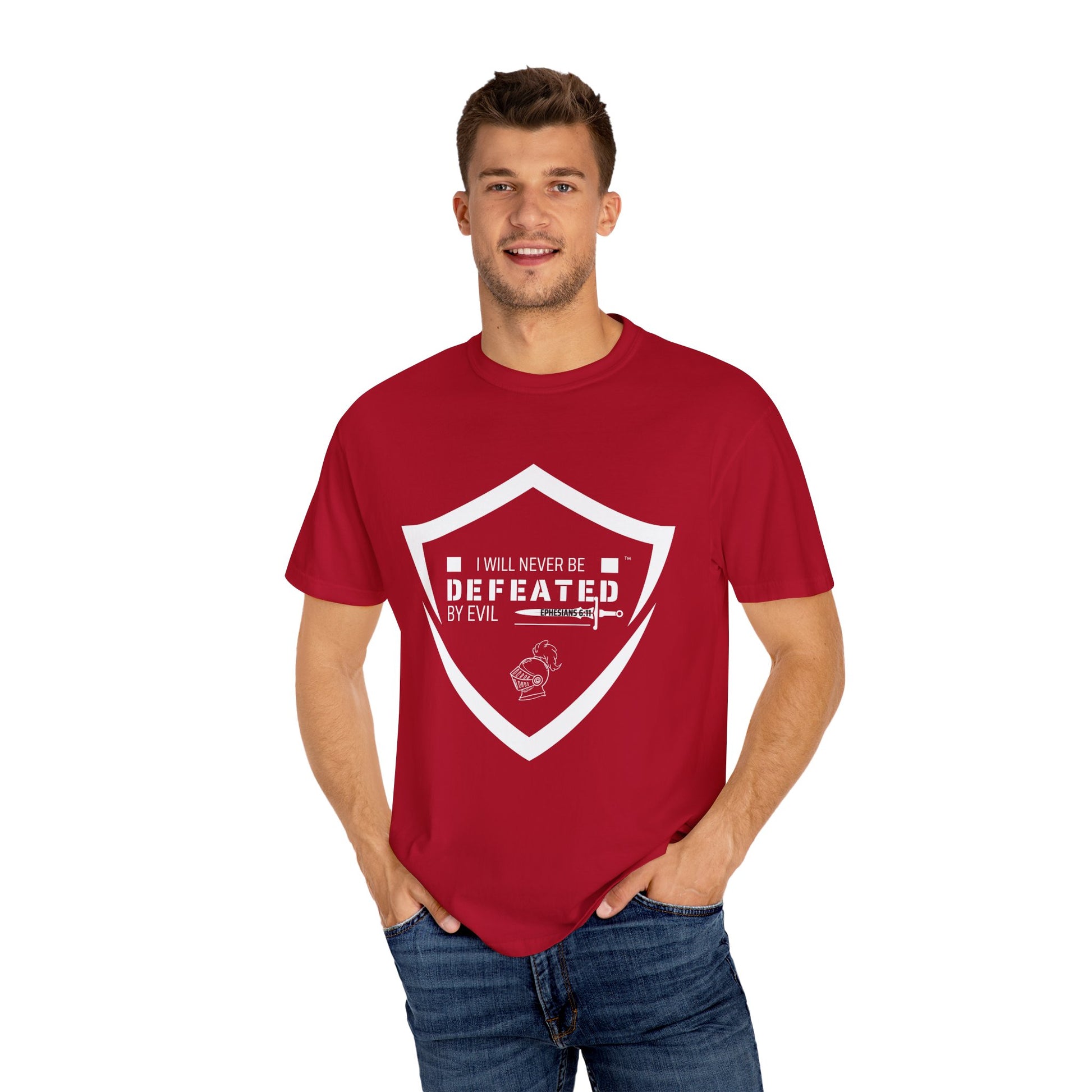 I Will Never Be Defeated T-Shirt | Unisex Garment