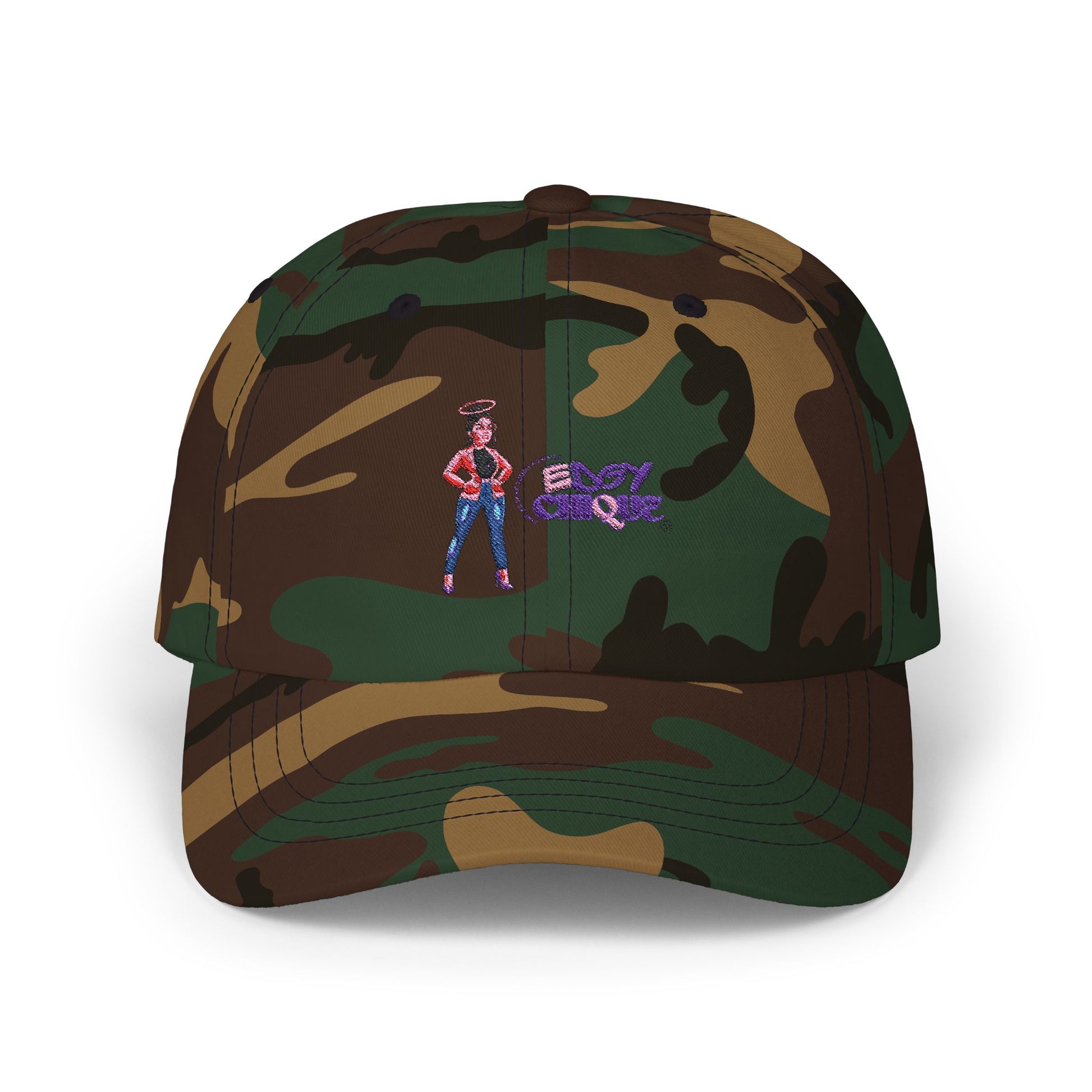 Gorra bordada Edgy Chique: gorra moderna y chic para el día a día