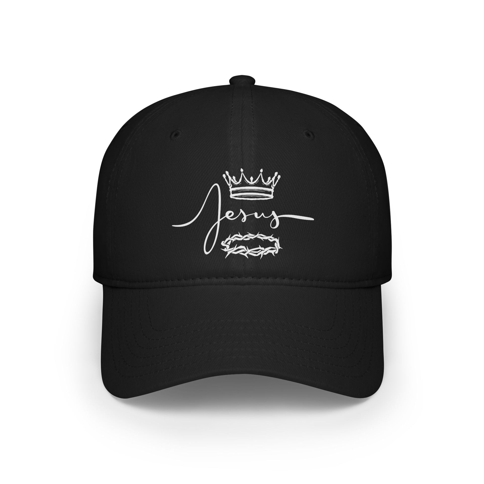 Jesus Crown & Thorns Low Profile Baseball Cap -Hat for Faith and Everyday Wear