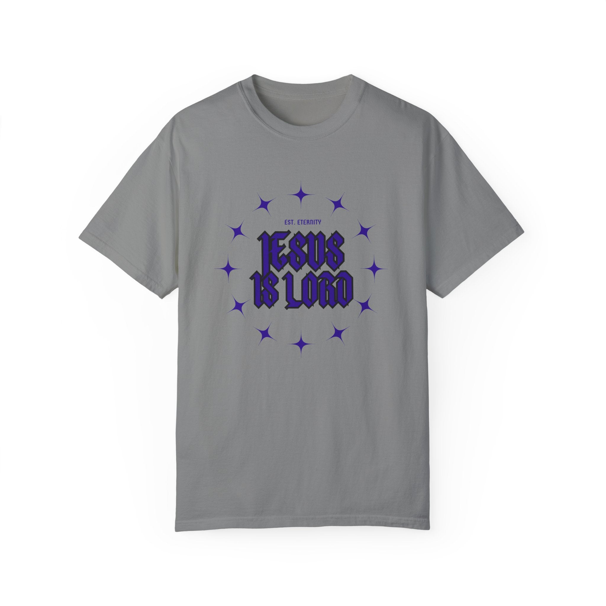 Collection of Inspirational Unisex T-Shirt - 'Jesus is Lord' Design - Perfect for Faith-Based Celebrations in a gallery layout