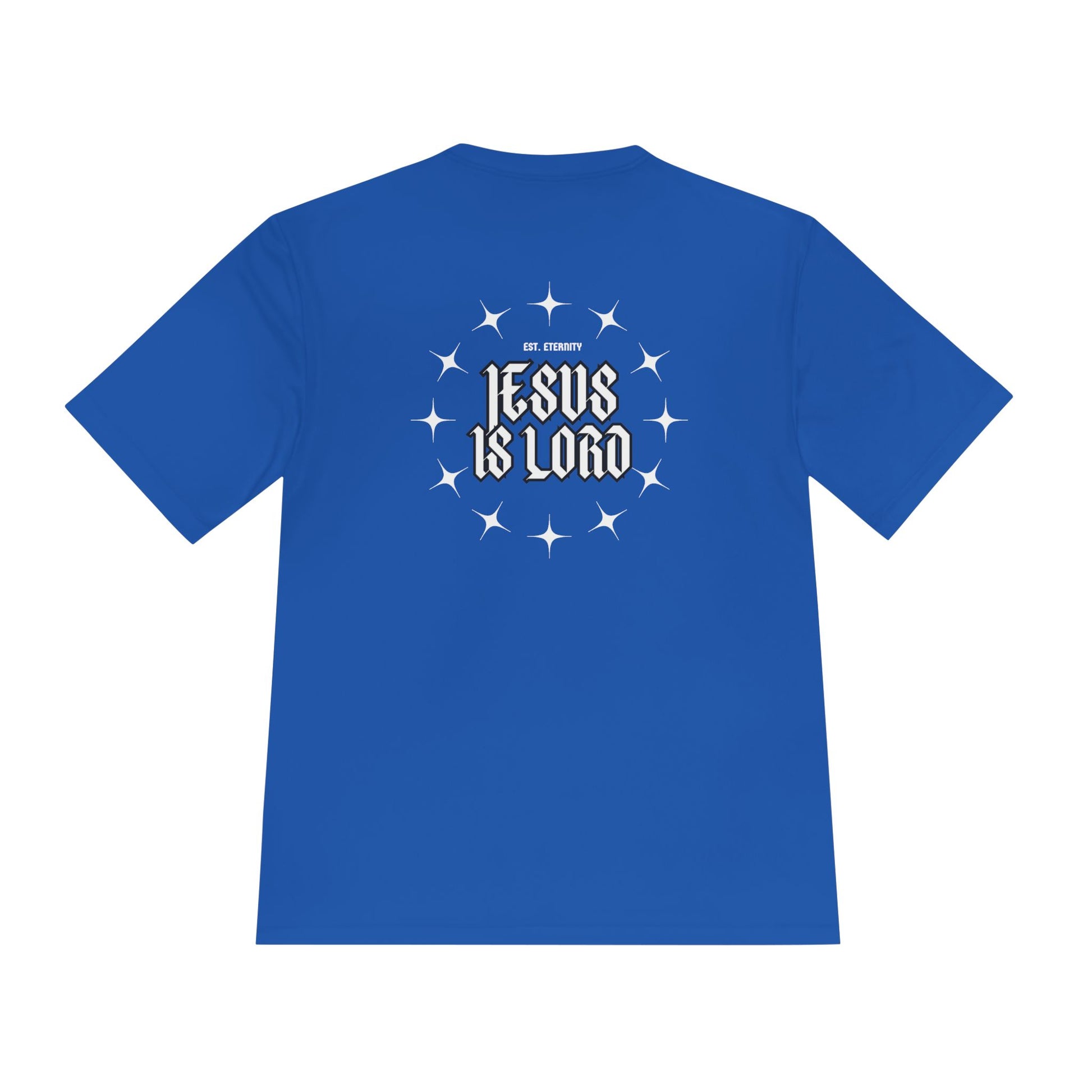 Unisex Moisture Wicking Tee - 'Jesus is Lord' Inspirational Activewear