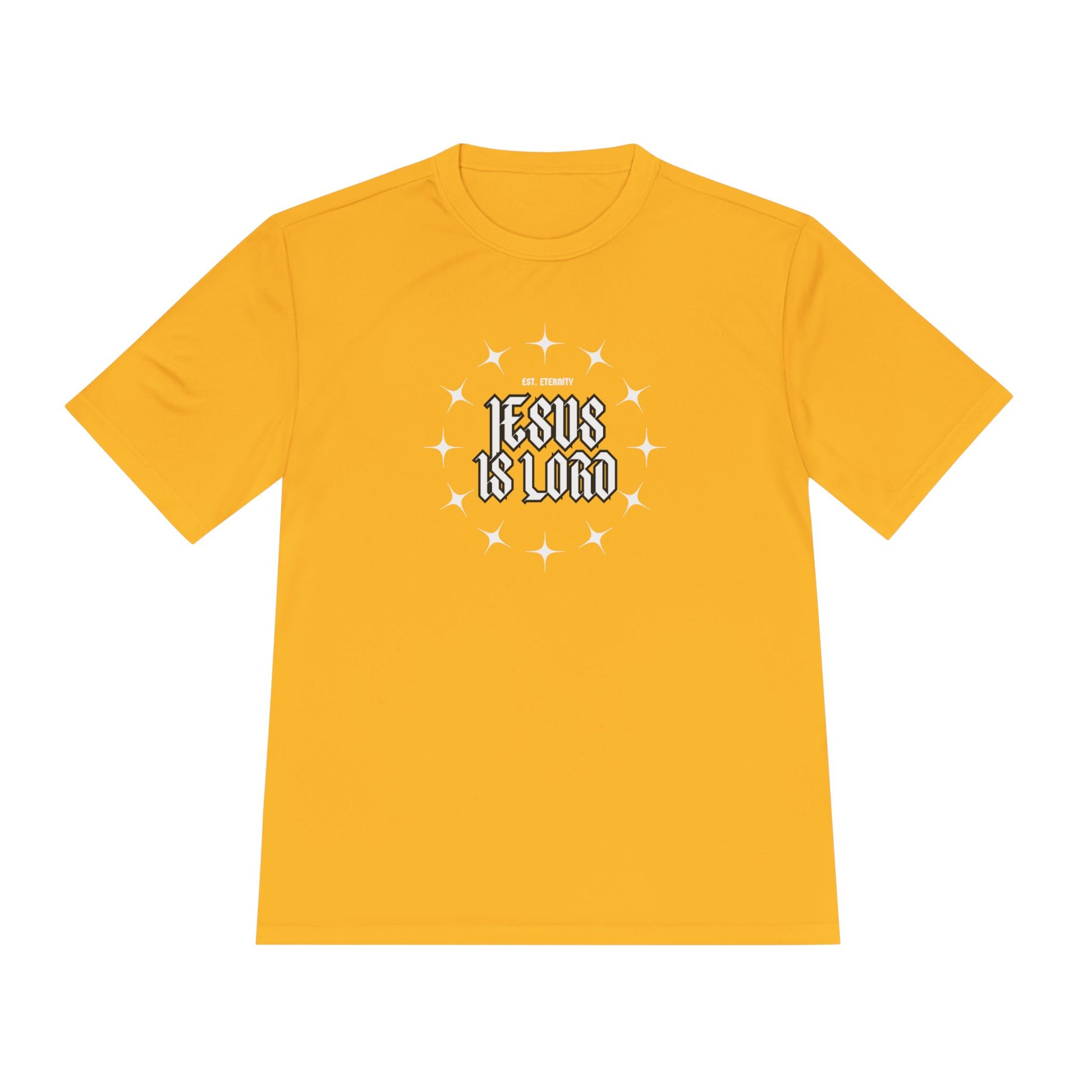 Unisex Moisture Wicking Tee - 'Jesus is Lord' Inspirational Activewear