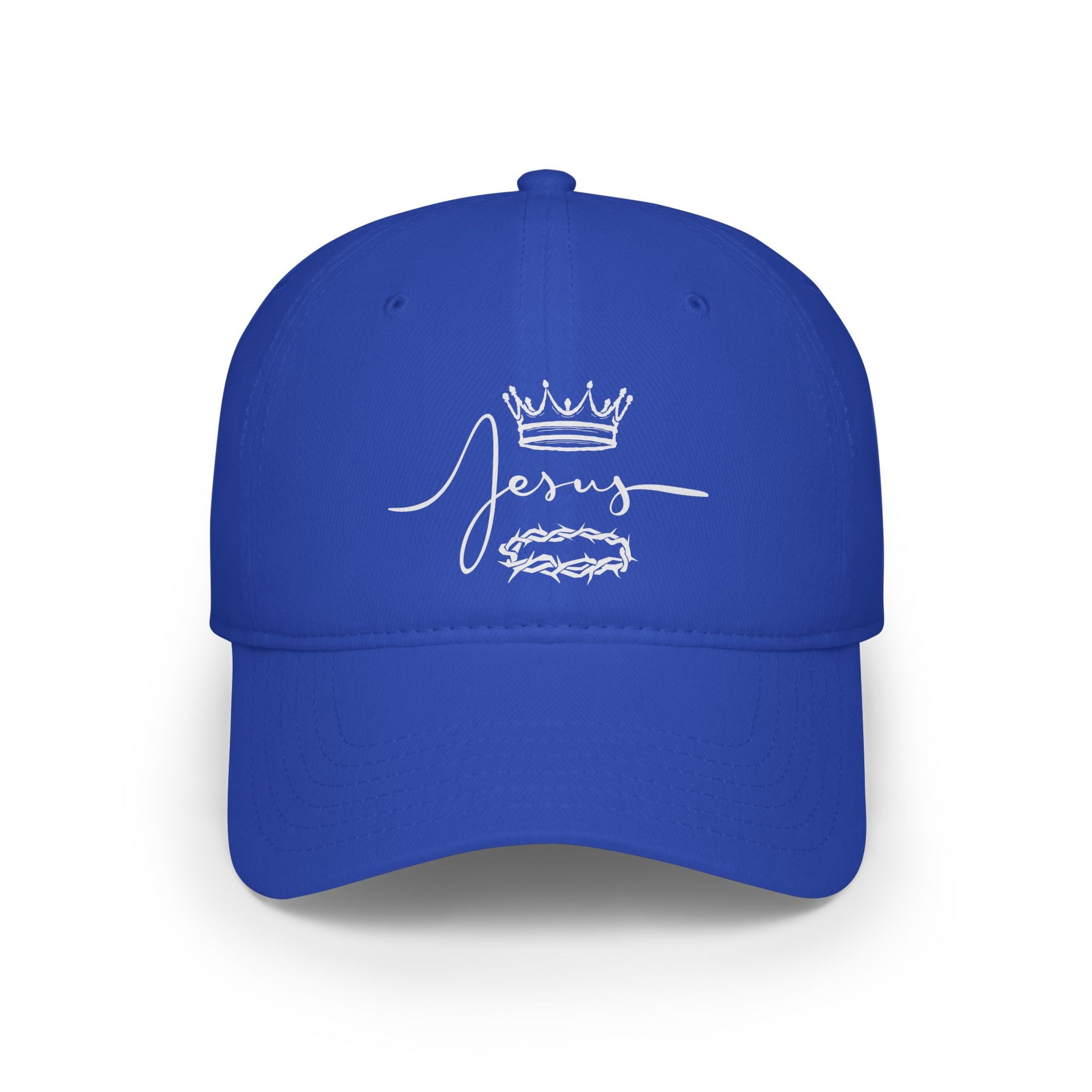 Jesus Crown & Thorns Low Profile Baseball Cap -Hat for Faith and Everyday Wear