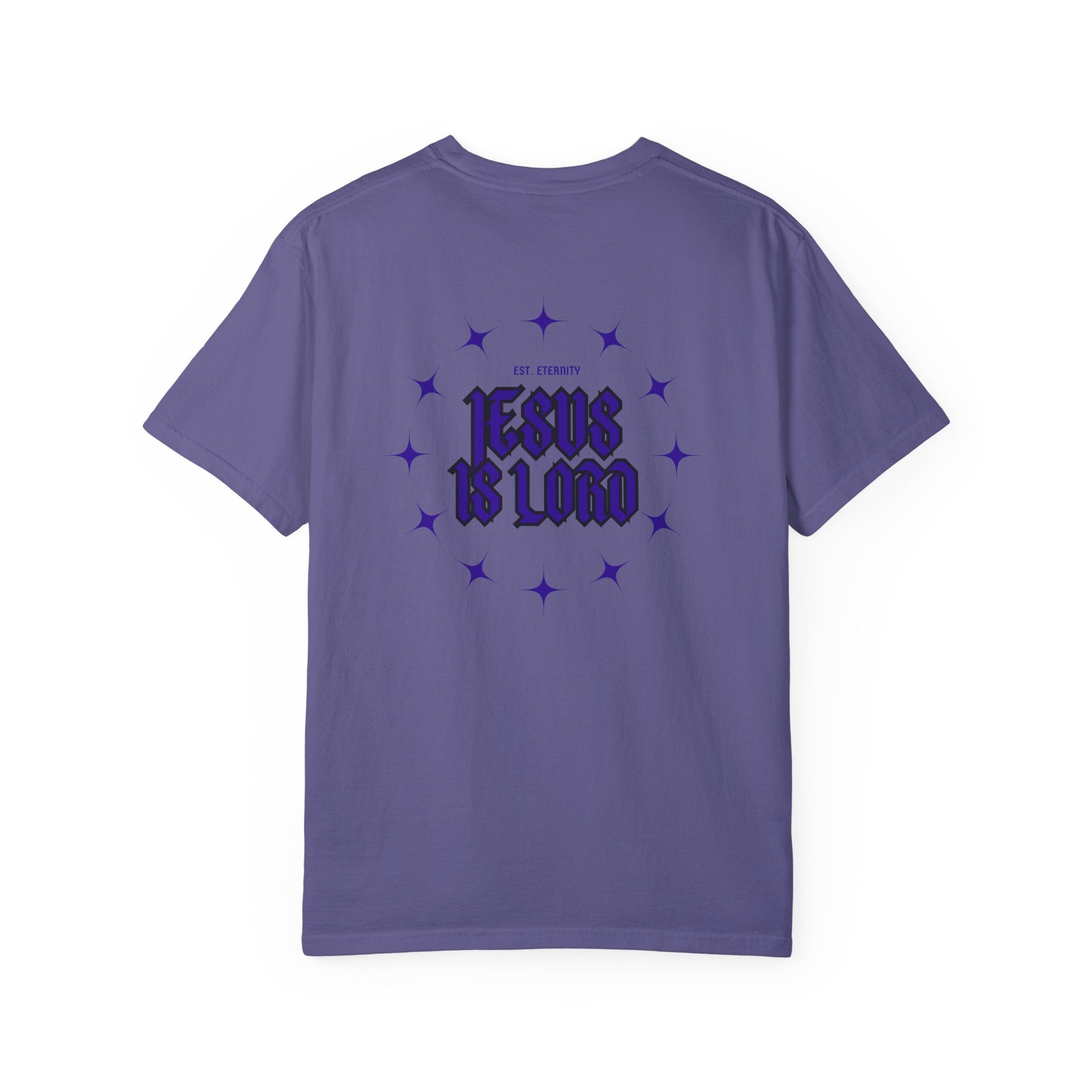 Collection of Inspirational Unisex T-Shirt - 'Jesus is Lord' Design - Perfect for Faith-Based Celebrations in a gallery layout