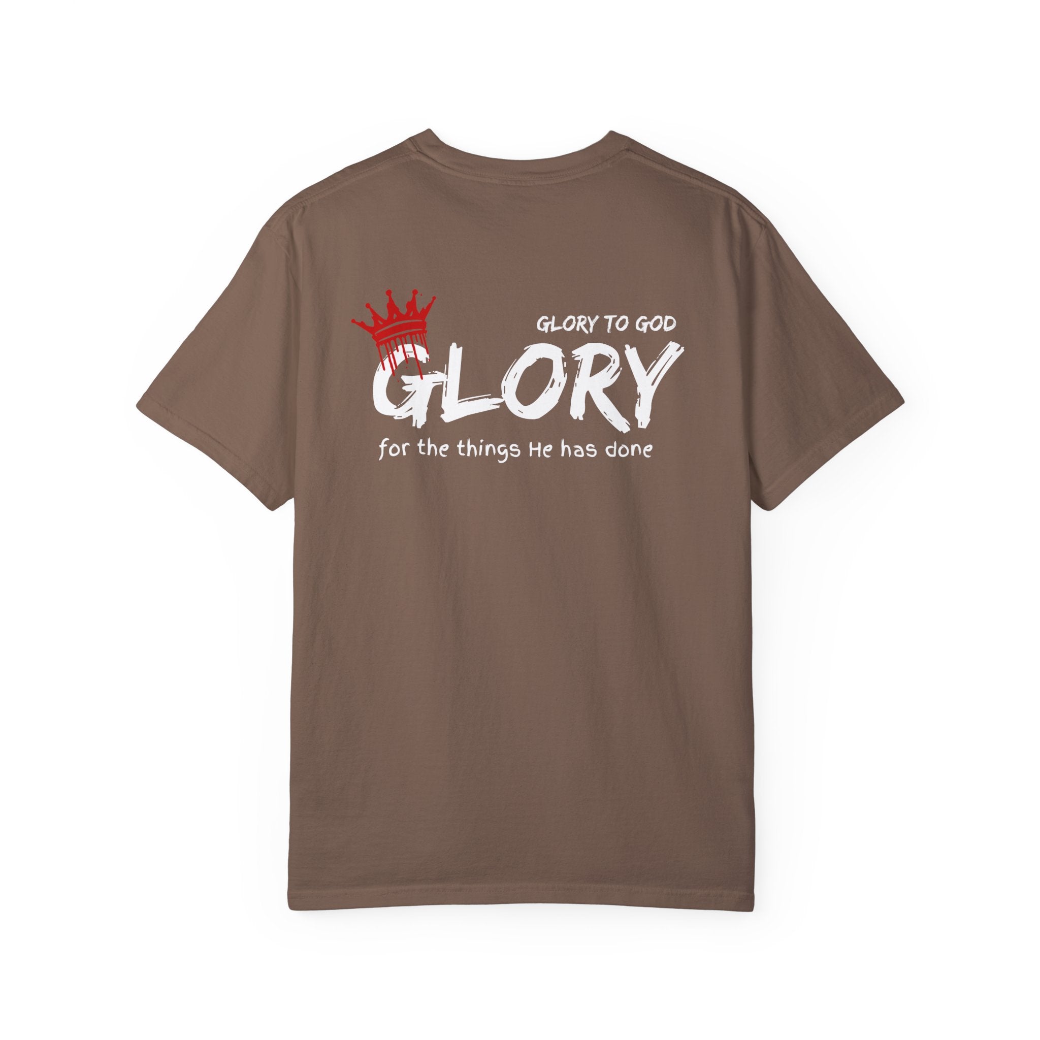 Collection of Faith-Inspired Unisex T-Shirt - 'Glory to God' Design in a gallery layout