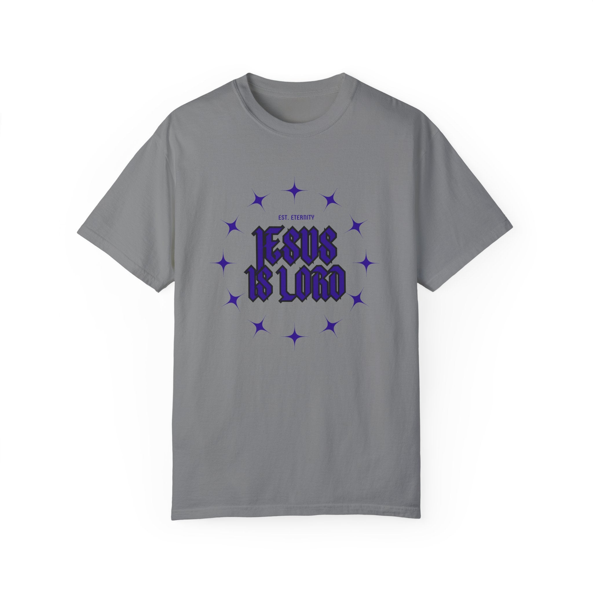 Collection of Inspirational Unisex T-Shirt - 'Jesus is Lord' Design - Perfect for Faith-Based Celebrations in a gallery layout