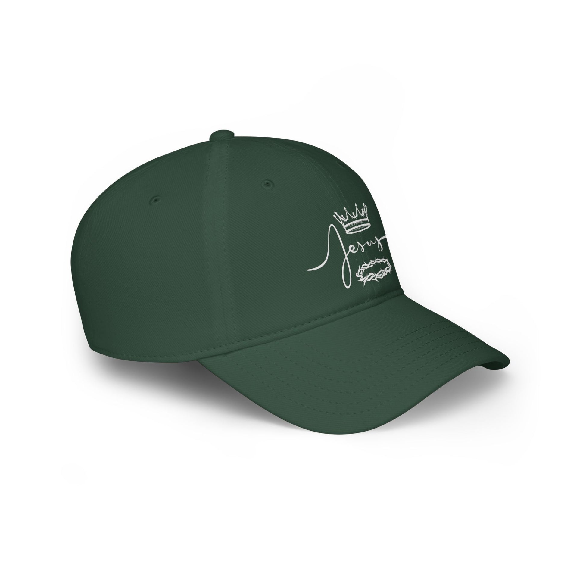 Jesus Crown & Thorns Low Profile Baseball Cap -Hat for Faith and Everyday Wear