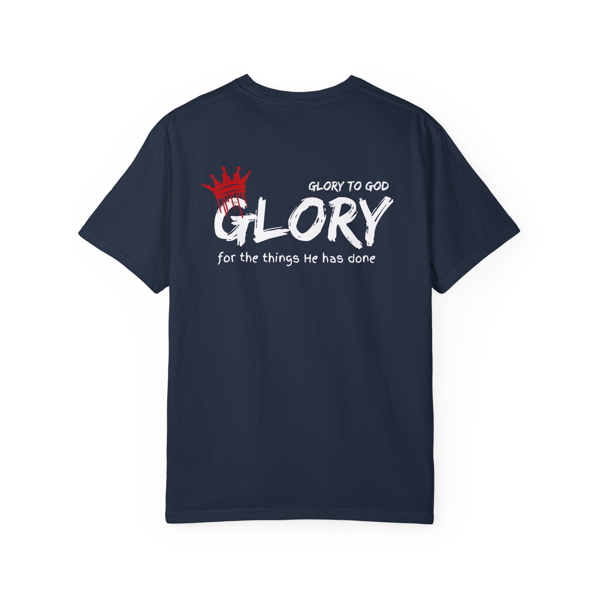 Collection of Faith-Inspired Unisex T-Shirt - 'Glory to God' Design in a gallery layout