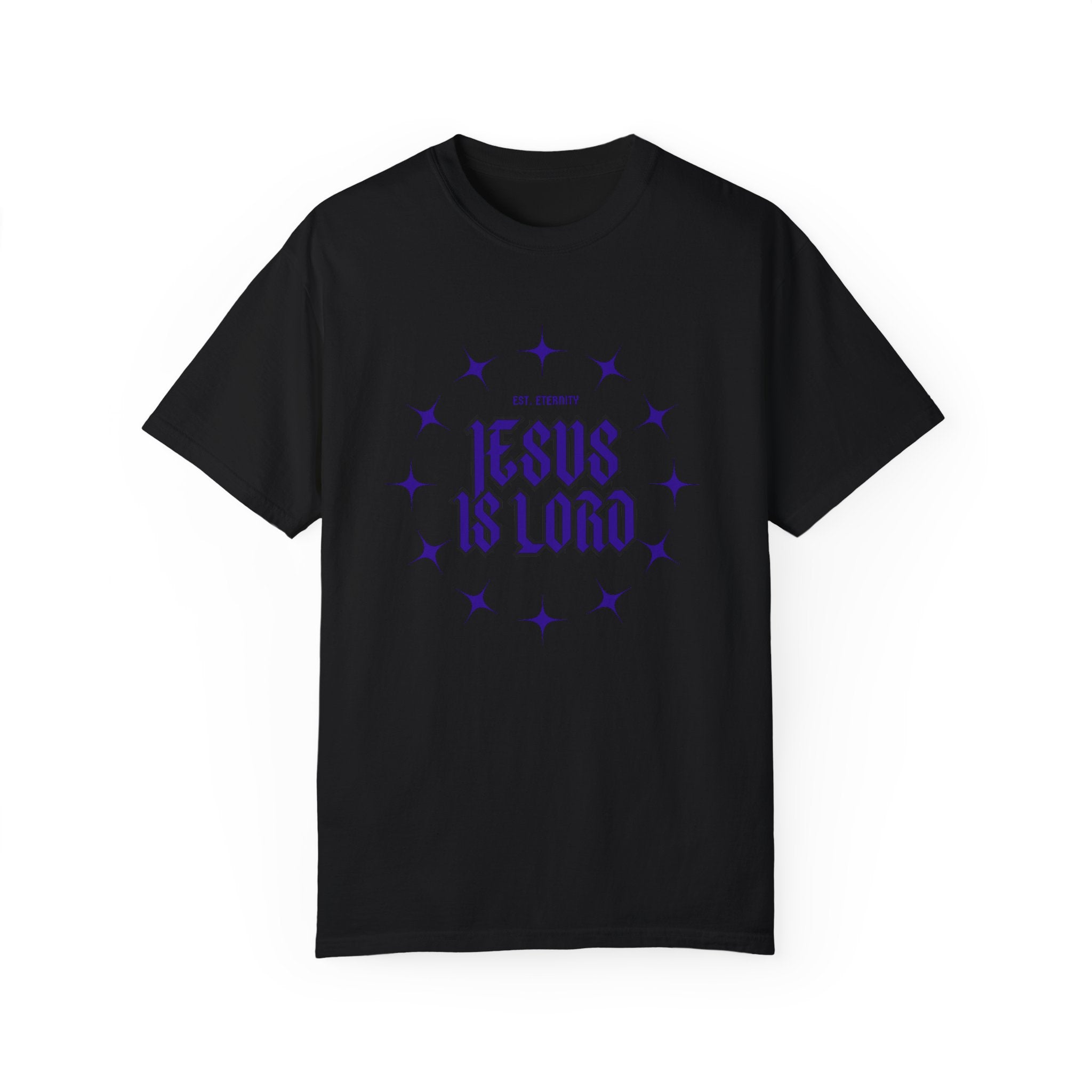 Collection of Inspirational Unisex T-Shirt - 'Jesus is Lord' Design - Perfect for Faith-Based Celebrations in a gallery layout