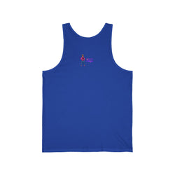 Collection of Edgy Chique Unisex Jersey Tank - Fun & Stylish Graphic Tank Top for Everyday Wear in a gallery layout