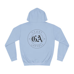 Collection of Glory Apparel Cozy Unisex College Hoodie  - Perfect for Campus Life & Casual Wear in a gallery layout