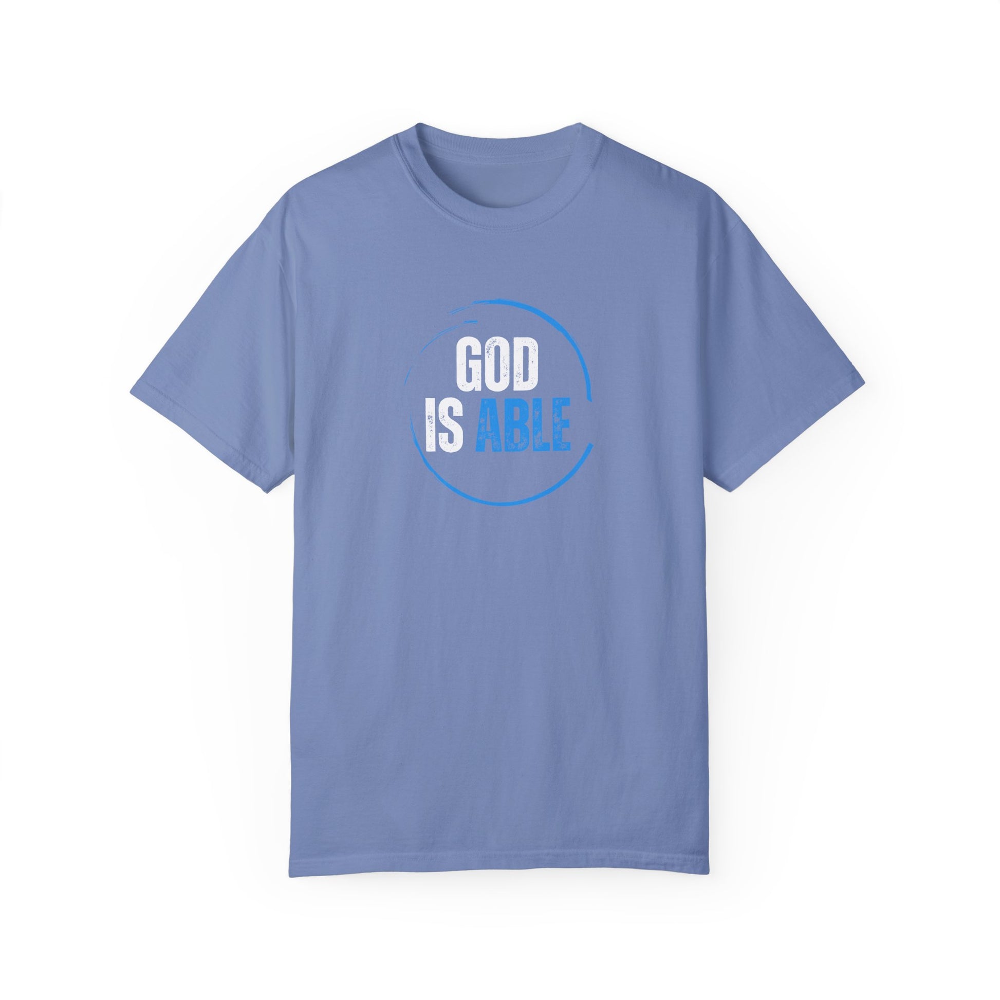 Inspirational Unisex T-Shirt - 'God Is Able' with Ephesians 3:20 Message