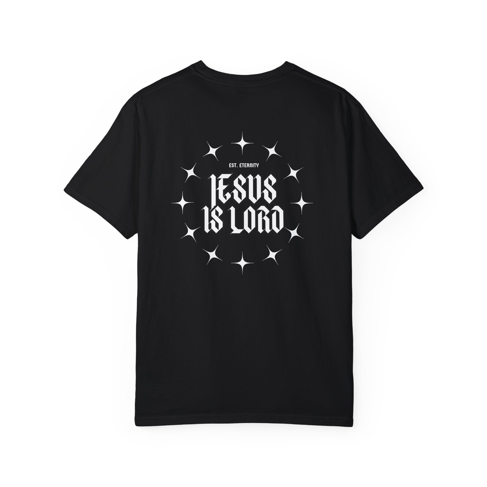 Jesus Is Lord Unisex Garment-Dyed T-Shirt - Faith-Inspired Apparel