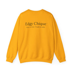 Collection of Edgy Chique Sleek Crewneck Sweatshirt - Fine as Wine, Tough as Nails in a gallery layout
