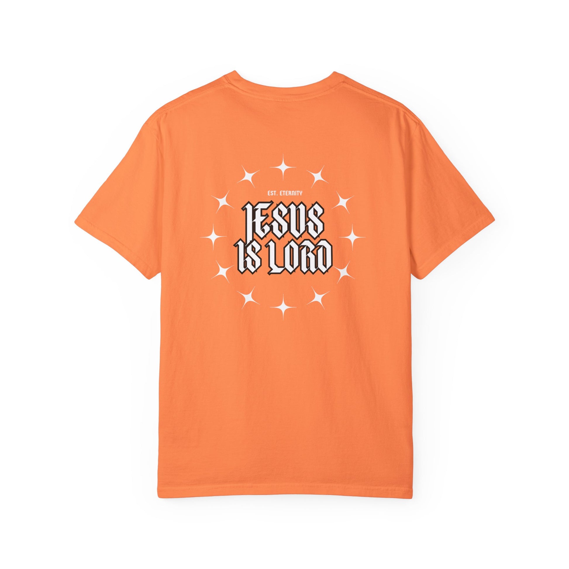 Jesus Is Lord Unisex Garment-Dyed T-Shirt - Faith-Inspired Apparel