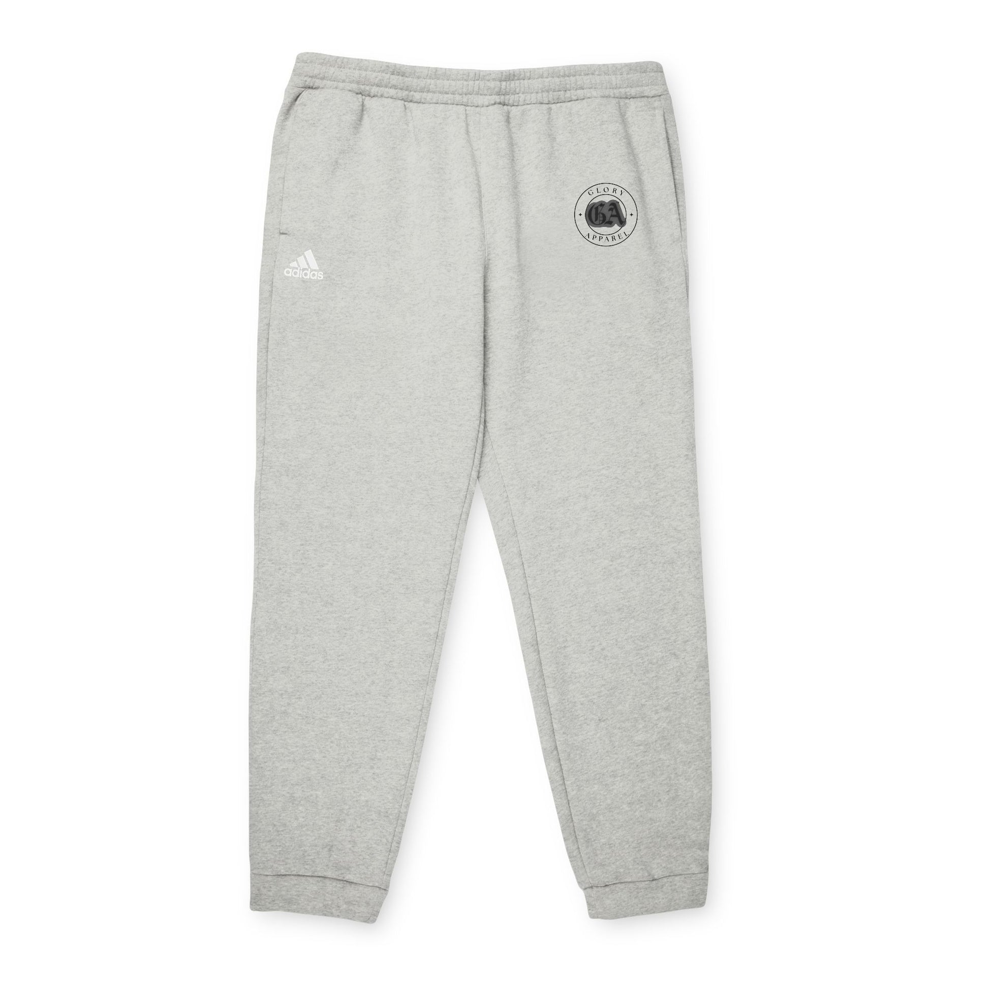 Comfortable Adidas Unisex Fleece Joggers for Athletes and Casual Wear- Glory Apparel Logo