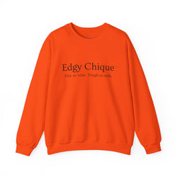 Collection of Edgy Chique Sleek Crewneck Sweatshirt - Fine as Wine, Tough as Nails in a gallery layout