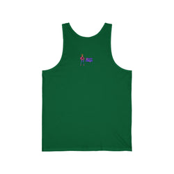 Collection of Edgy Chique Unisex Jersey Tank - Fun & Stylish Graphic Tank Top for Everyday Wear in a gallery layout