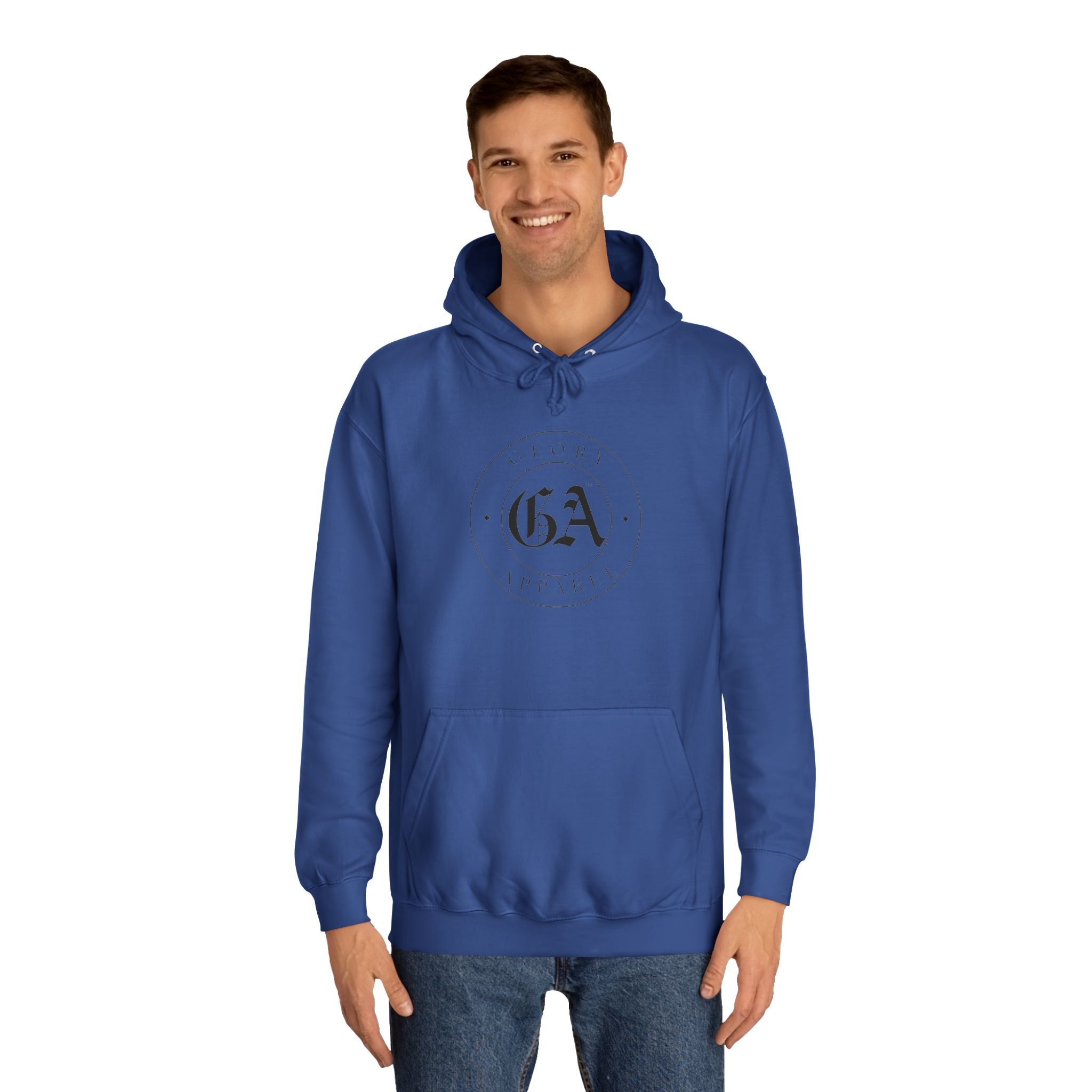 Collection of Glory Apparel Cozy Unisex College Hoodie  - Perfect for Campus Life & Casual Wear in a gallery layout