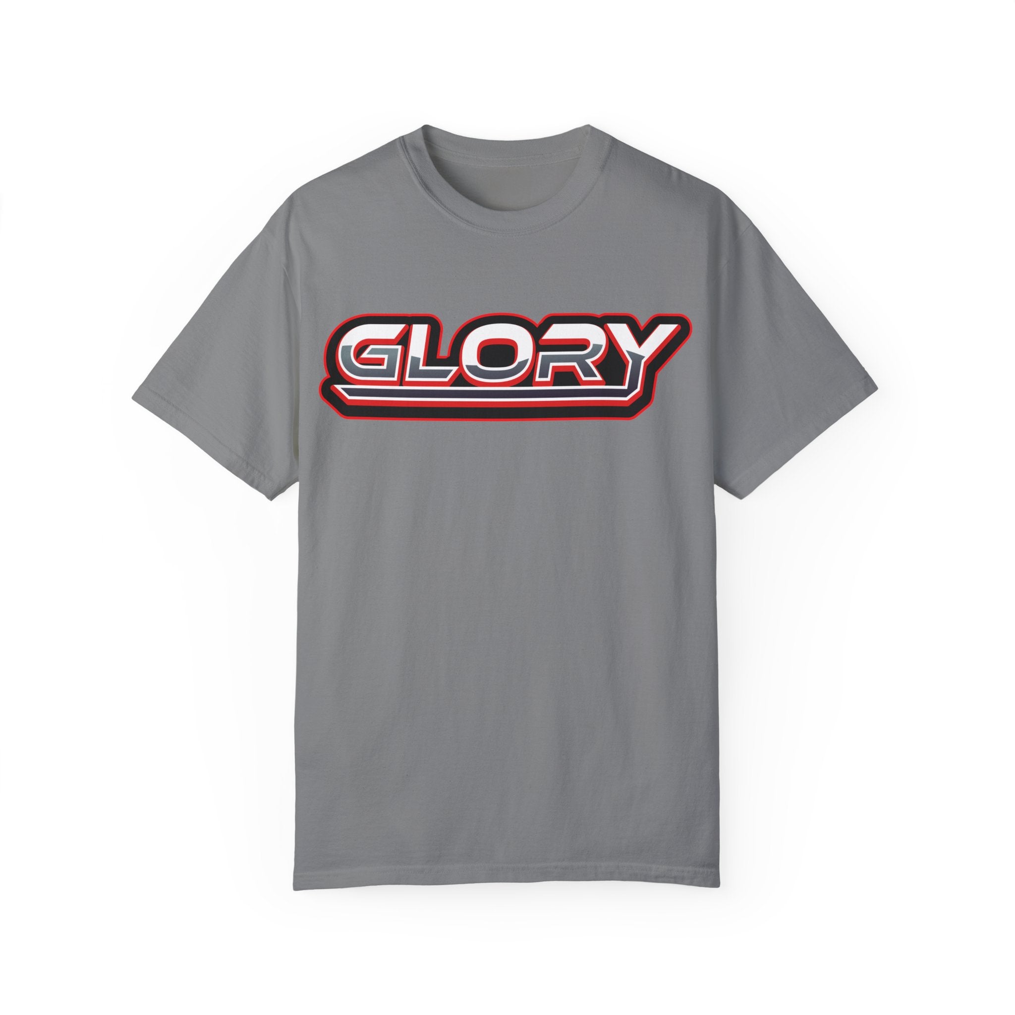 Collection of Unisex 'GLORY' Graphic Tee for Casual Style in a gallery layout