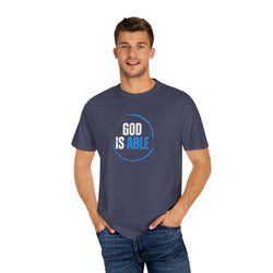 Collection of Inspirational Unisex T-Shirt - 'God Is Able' with Ephesians 3:20 Message in a gallery layout