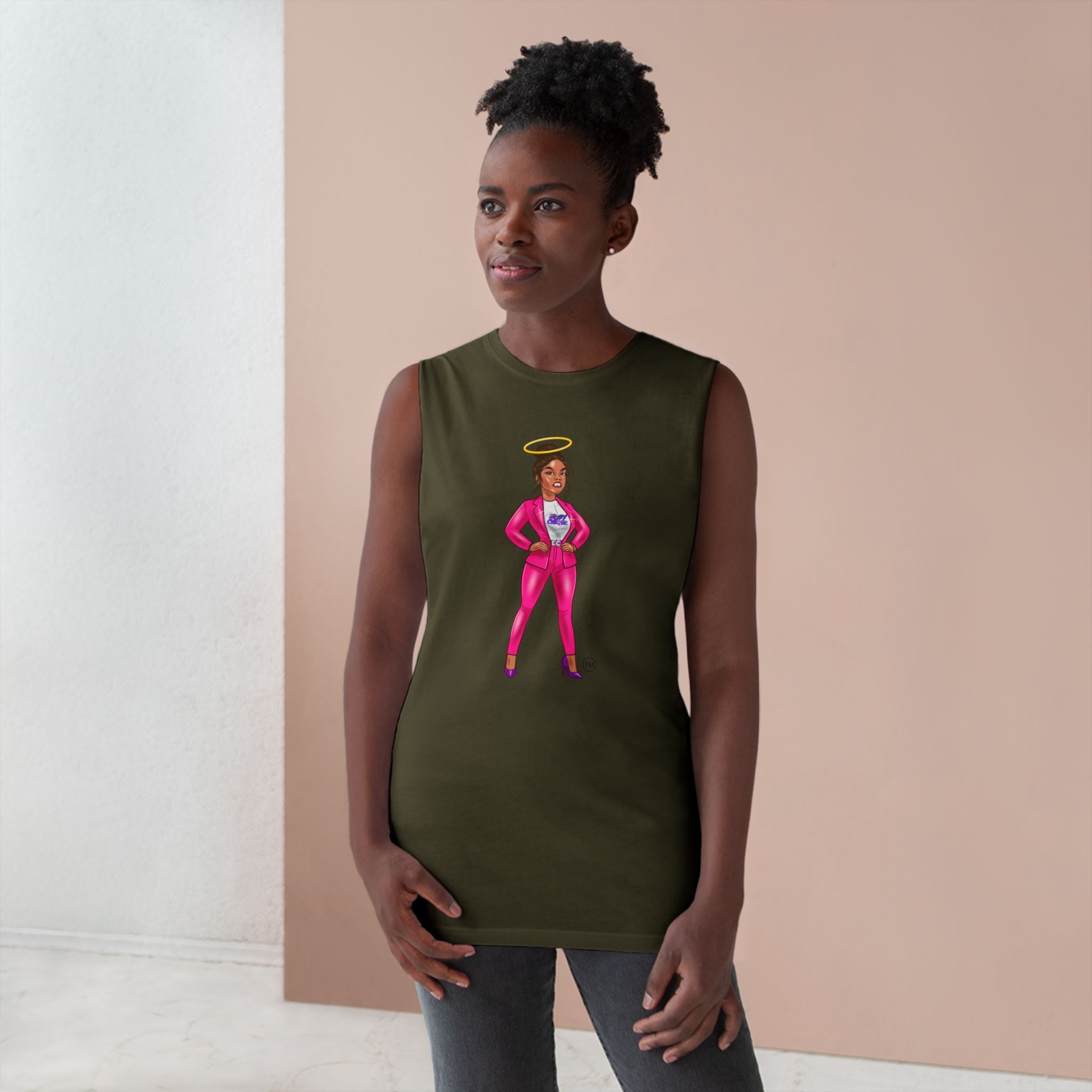 Collection of Edgy Chique Barnard Tank: camiseta sin mangas empoderadora in a gallery layout
