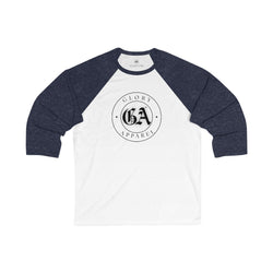 Collection of Glory Apparel Unisex 3/4 Sleeve Baseball Tee - Glory Apparel Design for Casual Comfort in a gallery layout