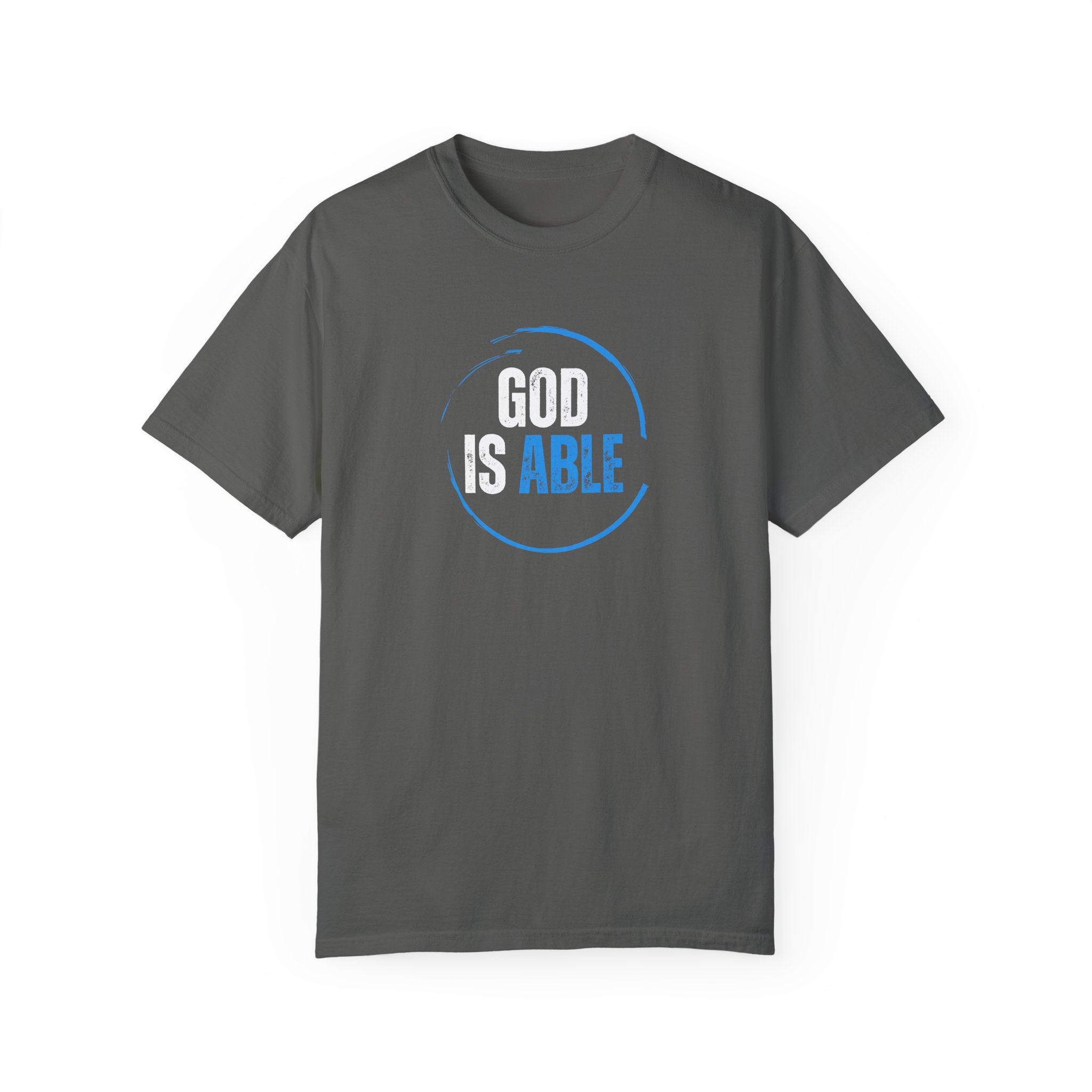 Collection of Inspirational Unisex T-Shirt - 'God Is Able' with Ephesians 3:20 Message in a gallery layout