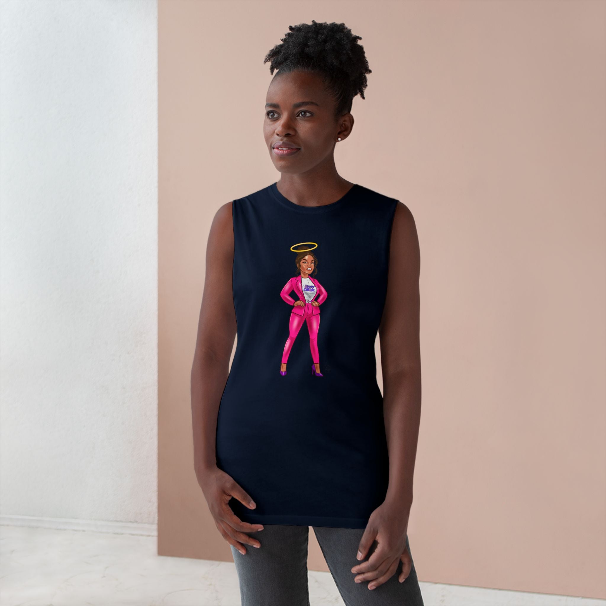 Collection of Edgy Chique Barnard Tank: camiseta sin mangas empoderadora in a gallery layout