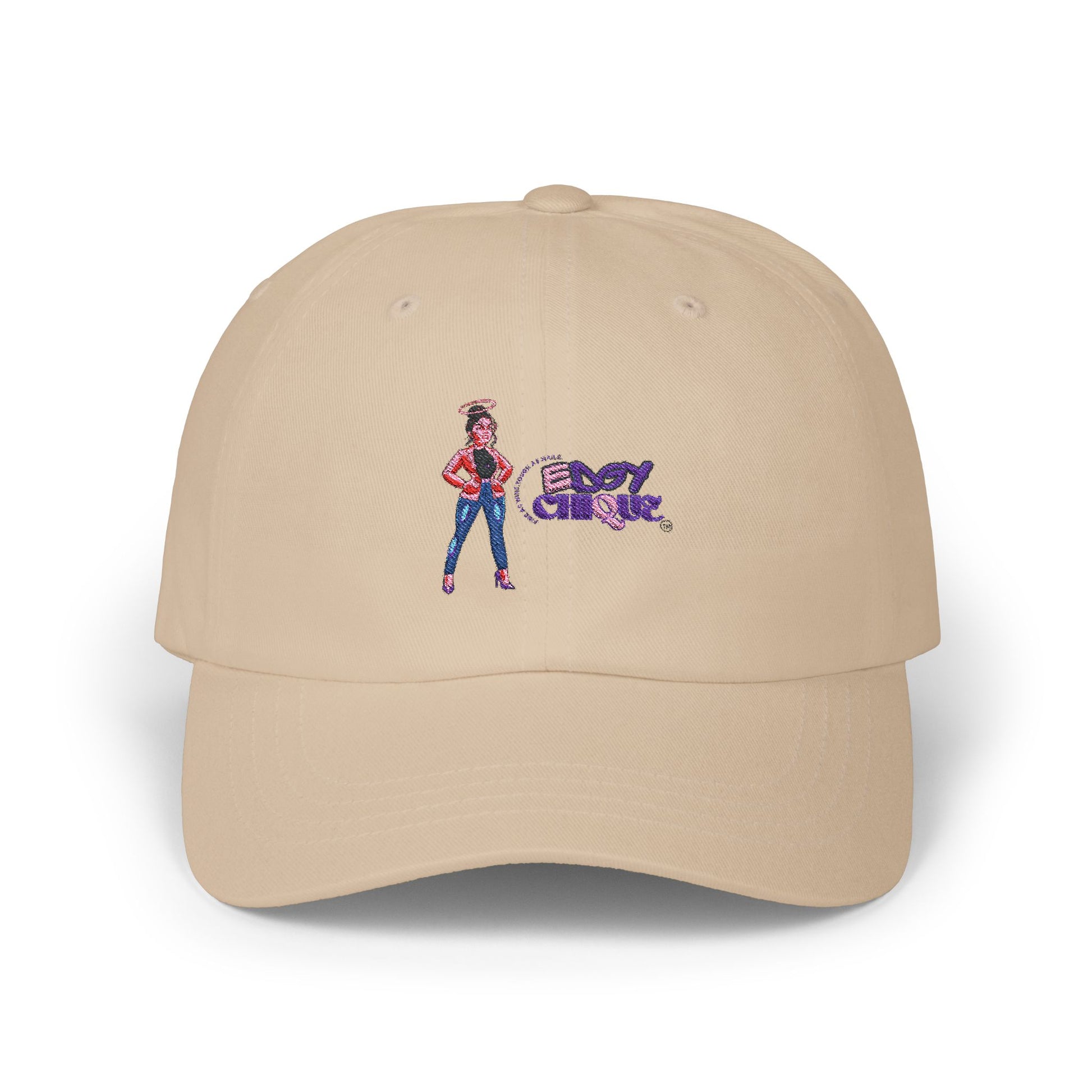 Gorra bordada Edgy Chique: gorra moderna y chic para el día a día