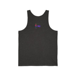 Collection of Edgy Chique Unisex Jersey Tank - Fun & Stylish Graphic Tank Top for Everyday Wear in a gallery layout