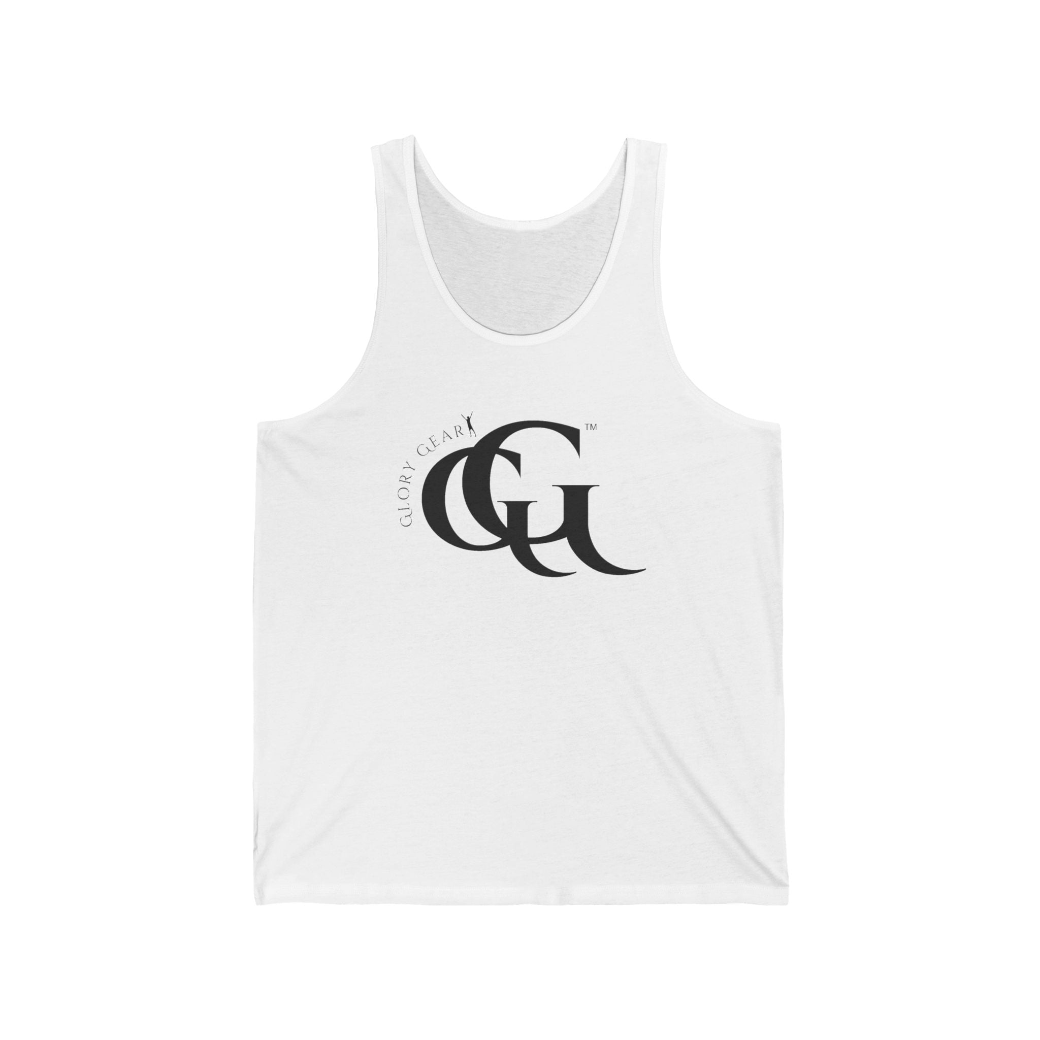 Collection of Camiseta sin mangas unisex Glory Gear: prenda informal moderna con un logotipo elegante in a gallery layout