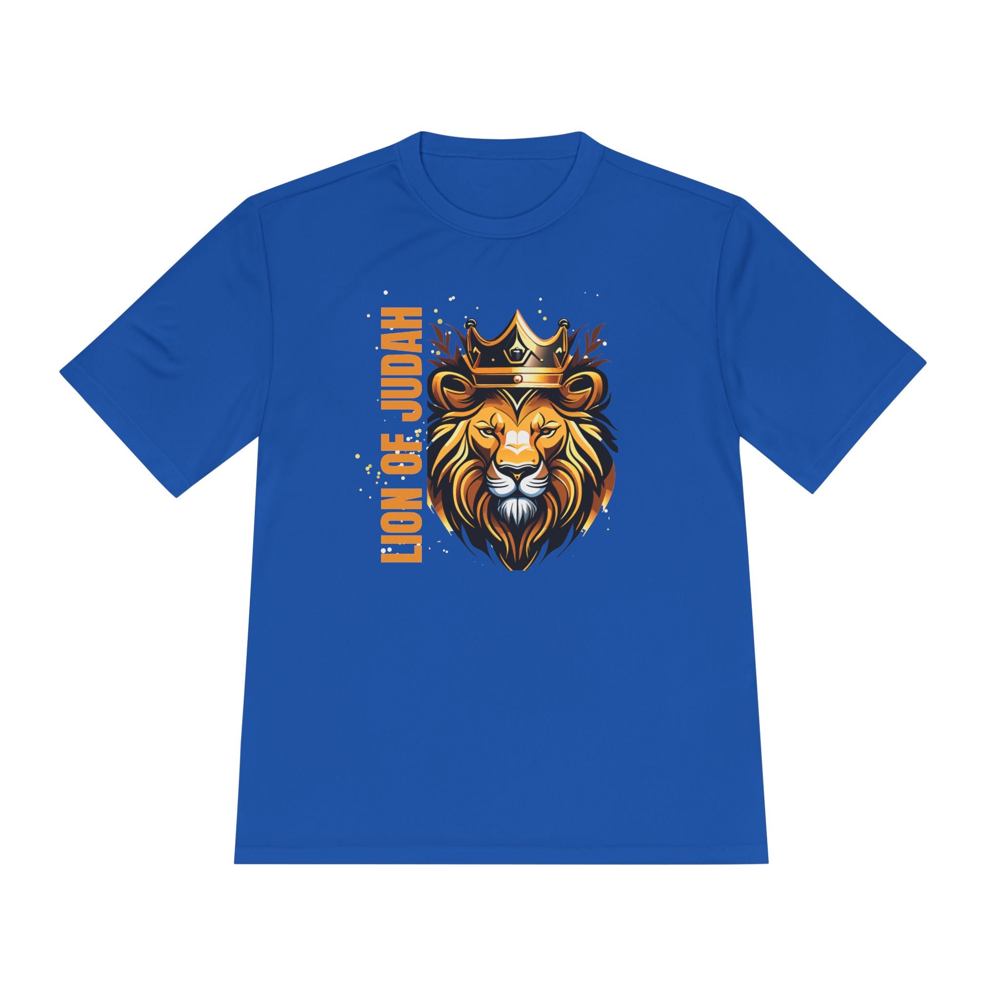 Collection of Lion of Judah Unisex Moisture Wicking Tee - Stylish Performance Shirt for Active Lifestyle in a gallery layout
