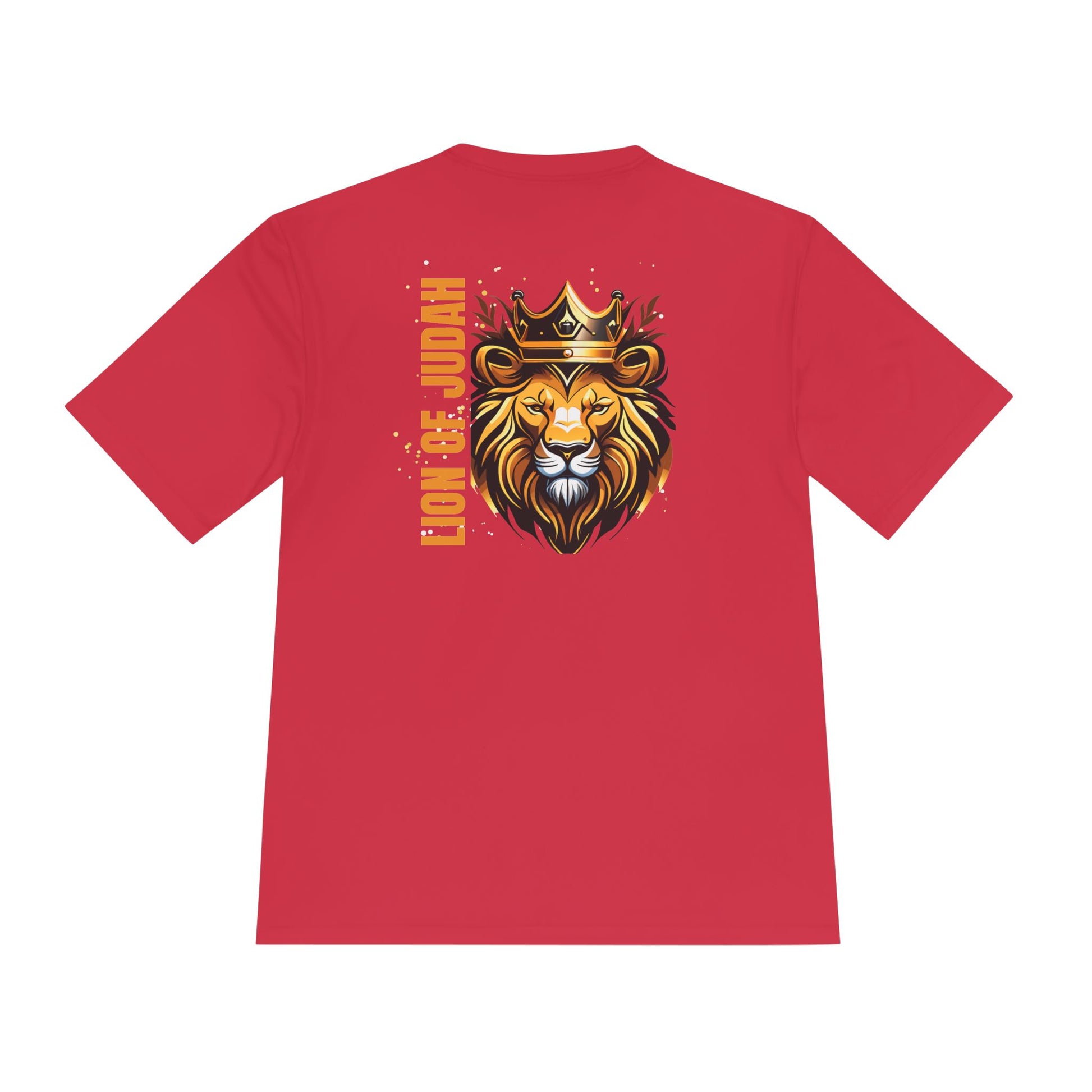 Lion of Judah Unisex Moisture Wicking Tee - Stylish Performance Shirt for Active Lifestyle