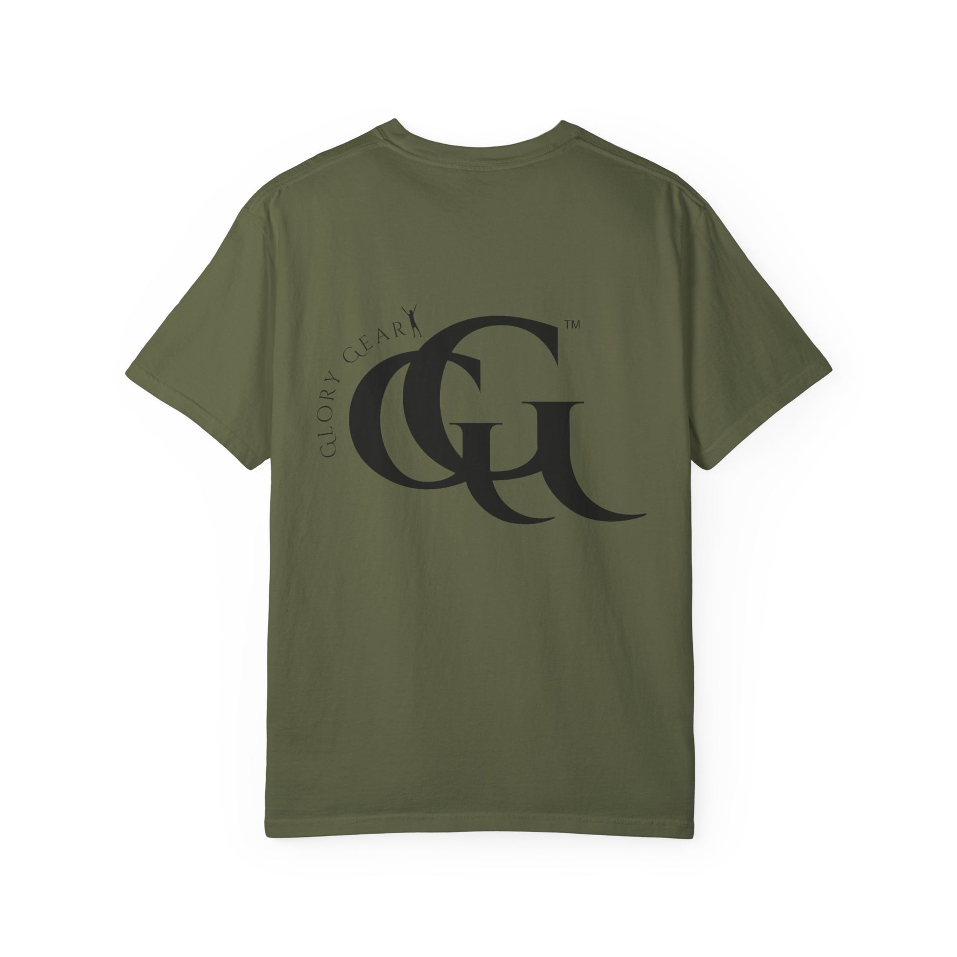 Unisex Garment-Dyed T-Shirt with Cross Design - Faith-Inspired Apparel