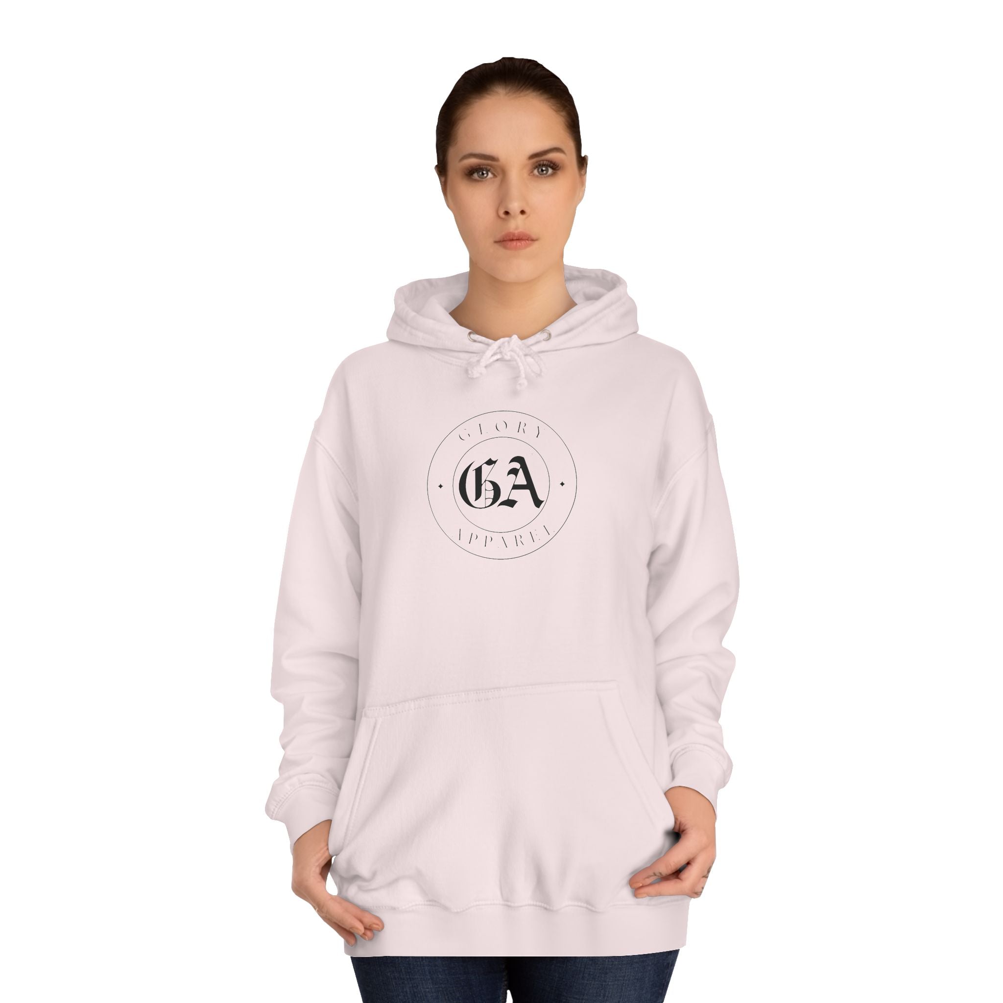Collection of Glory Apparel Cozy Unisex College Hoodie  - Perfect for Campus Life & Casual Wear in a gallery layout