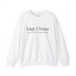 Collection of Edgy Chique Sleek Crewneck Sweatshirt - Fine as Wine, Tough as Nails in a gallery layout