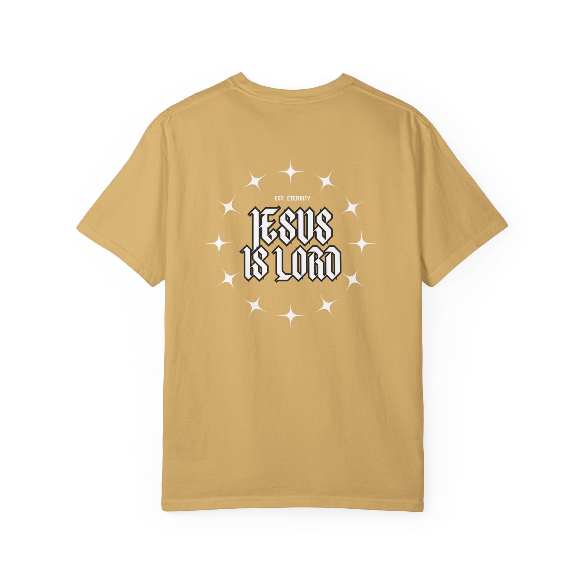 Jesus Is Lord Unisex Garment-Dyed T-Shirt - Faith-Inspired Apparel