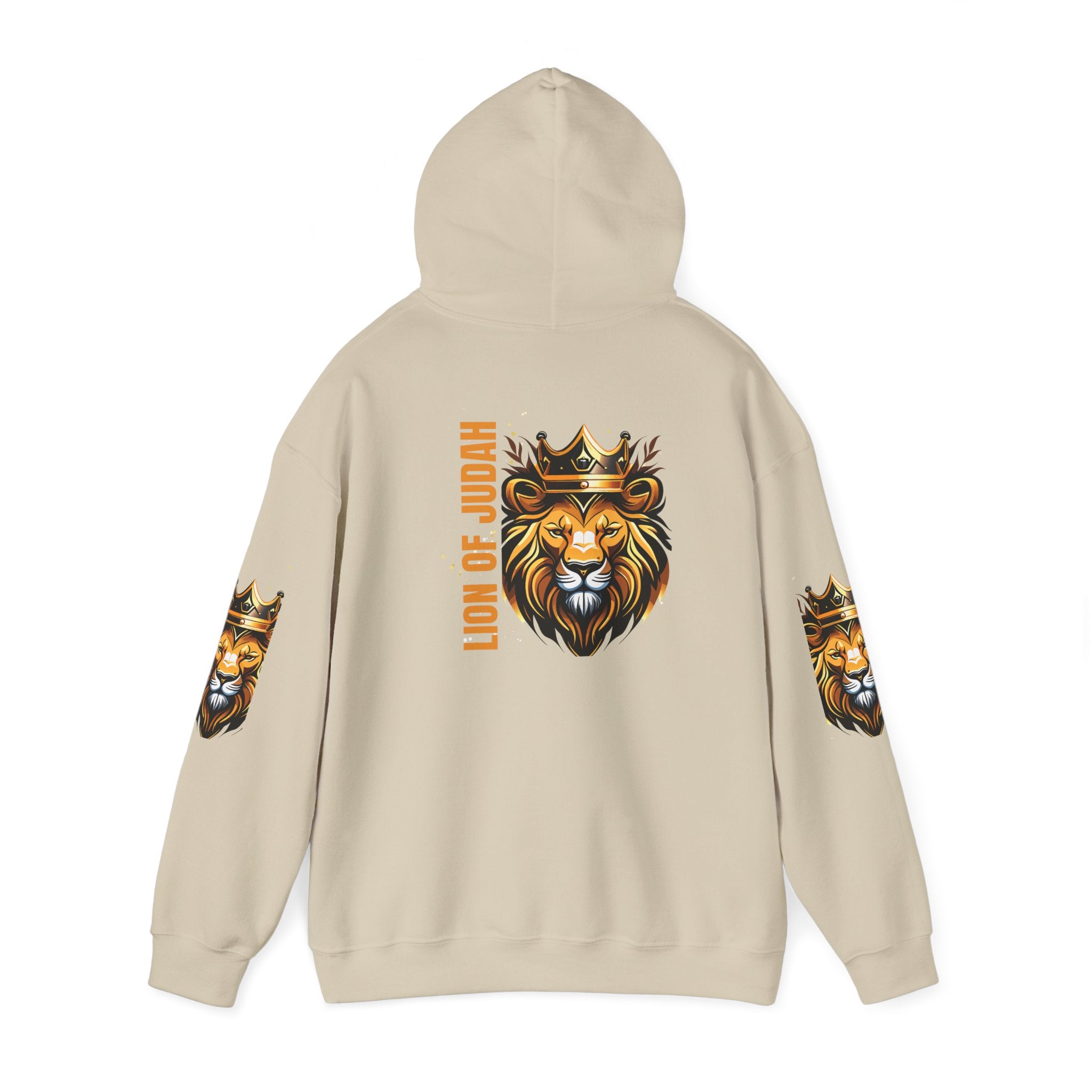 Collection of Jesus "The Lion of Judah" Unisex Heavy Blend Hoodie in a gallery layout