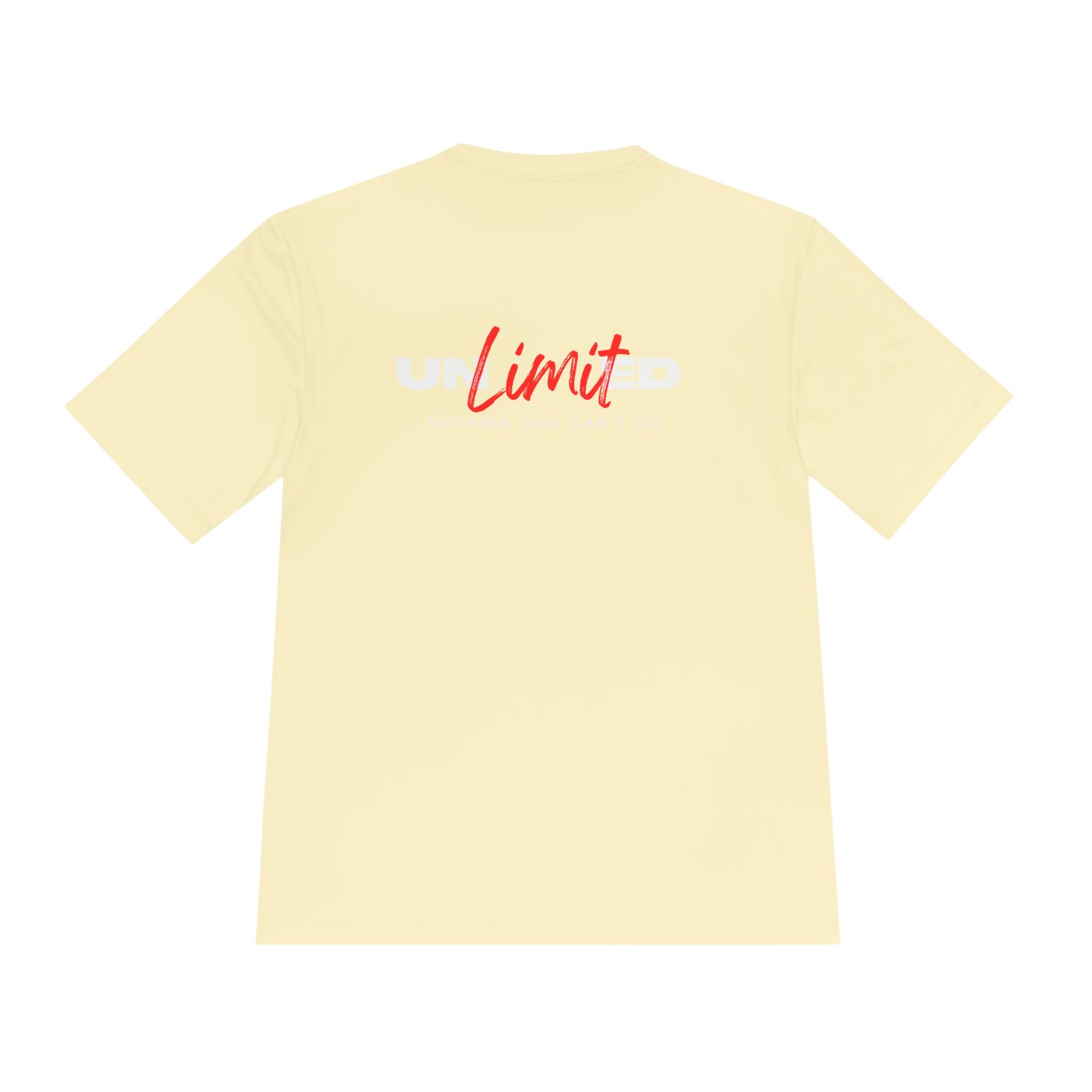 Unisex Moisture Wicking Tee - 'Unlimited' Inspirational Sportswear