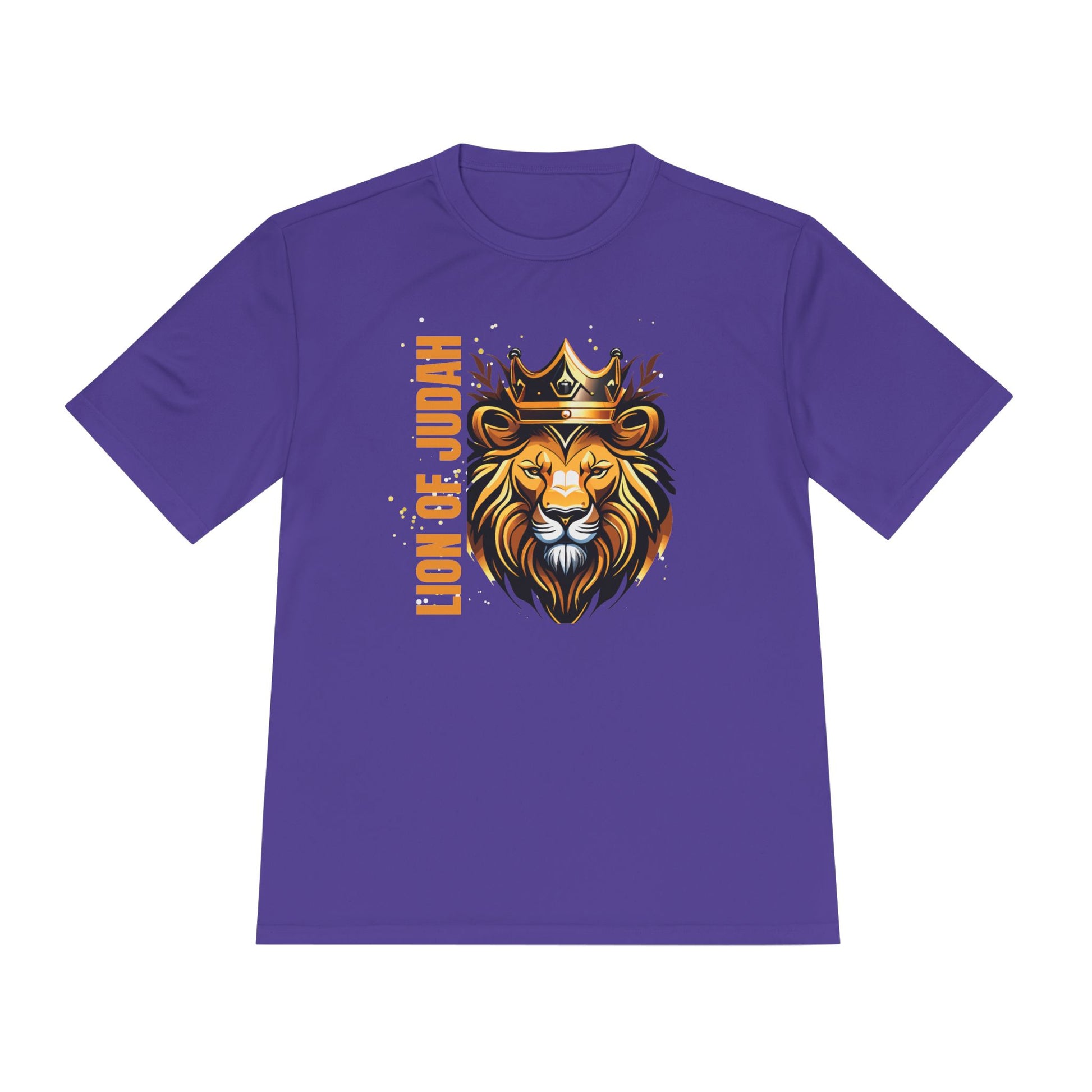 Lion of Judah Unisex Moisture Wicking Tee - Stylish Performance Shirt for Active Lifestyle