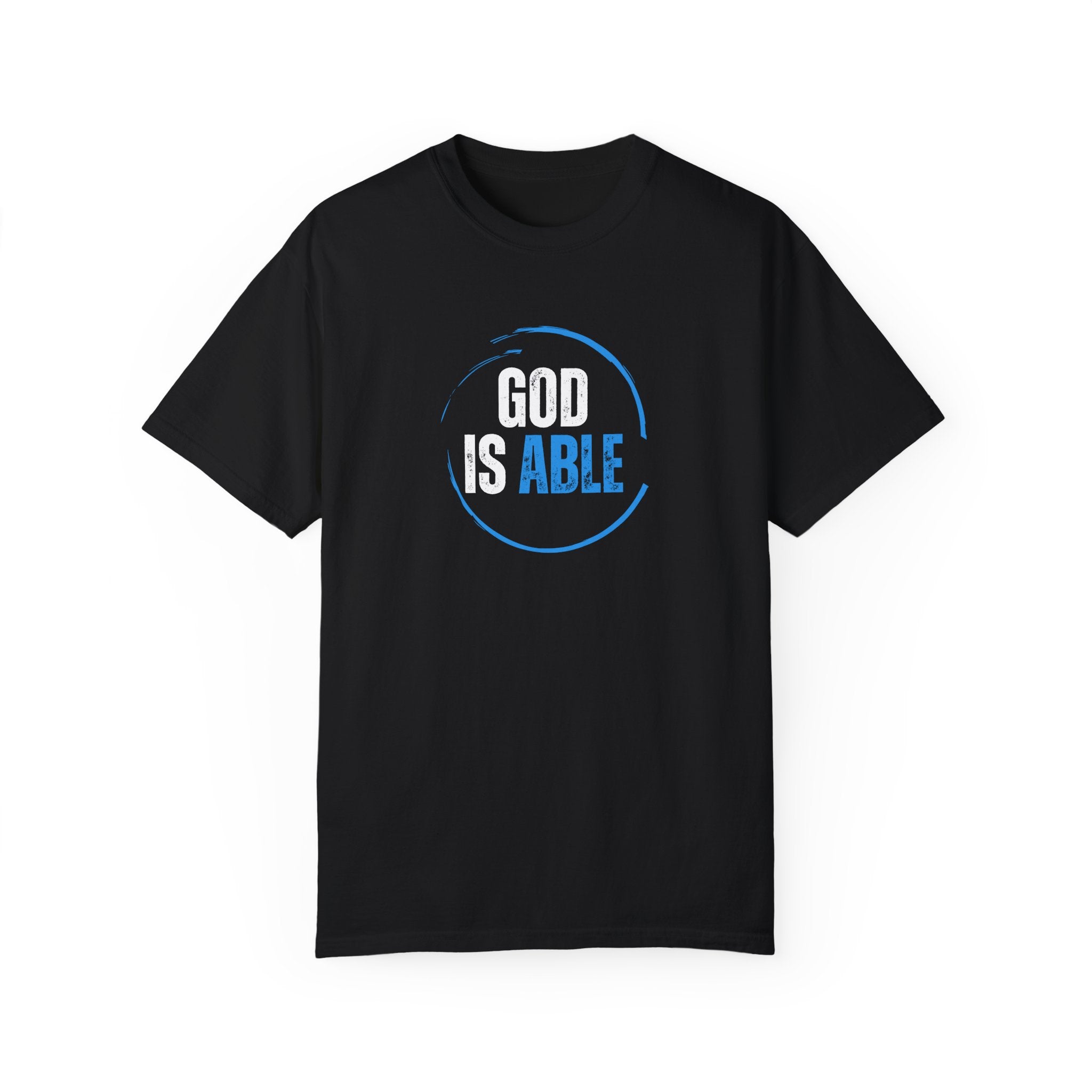 Collection of Inspirational Unisex T-Shirt - 'God Is Able' with Ephesians 3:20 Message in a gallery layout